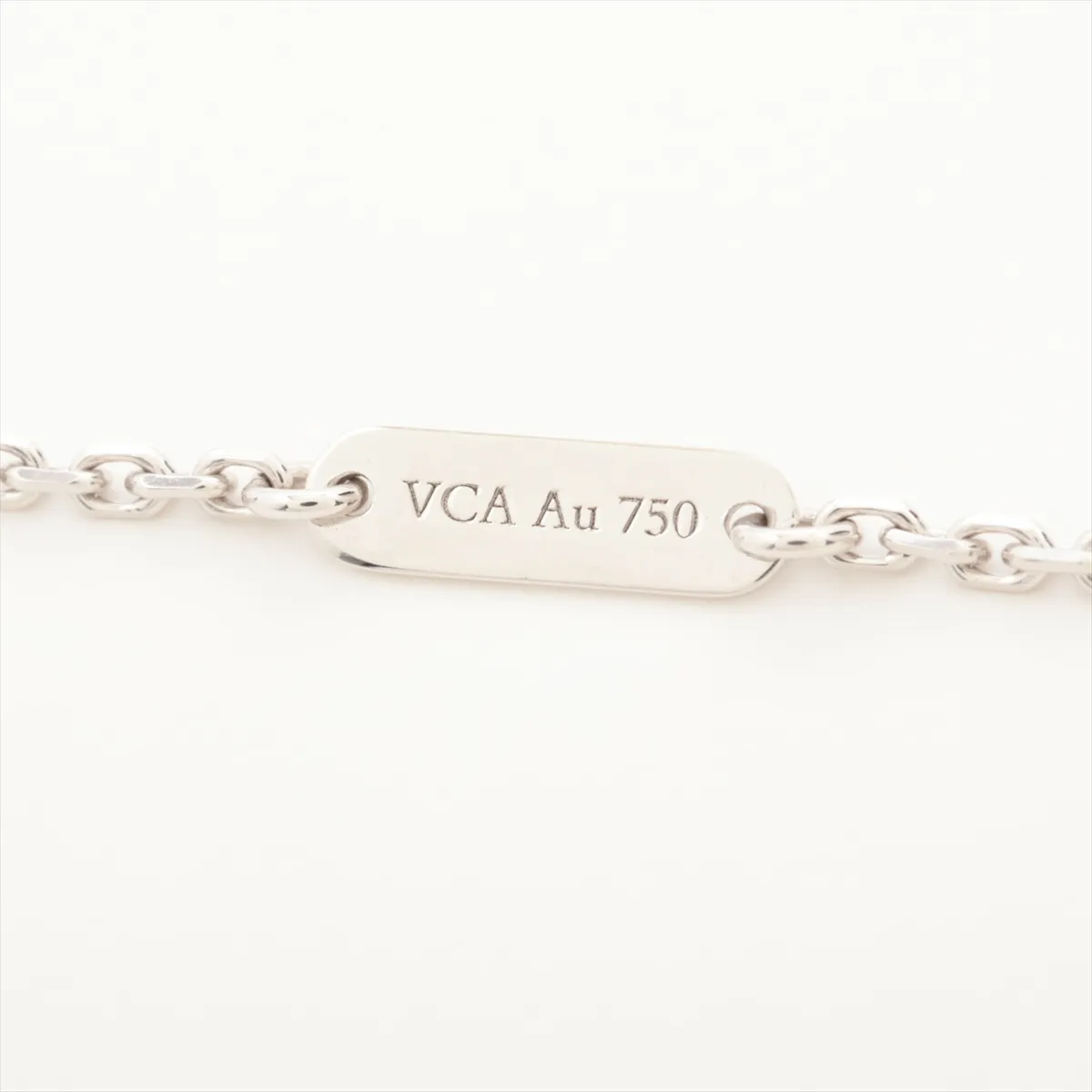 Cosmos Clip Medium Onyx Diamond Necklace 750(WG) 11.6g JE309250 Needle — view 4