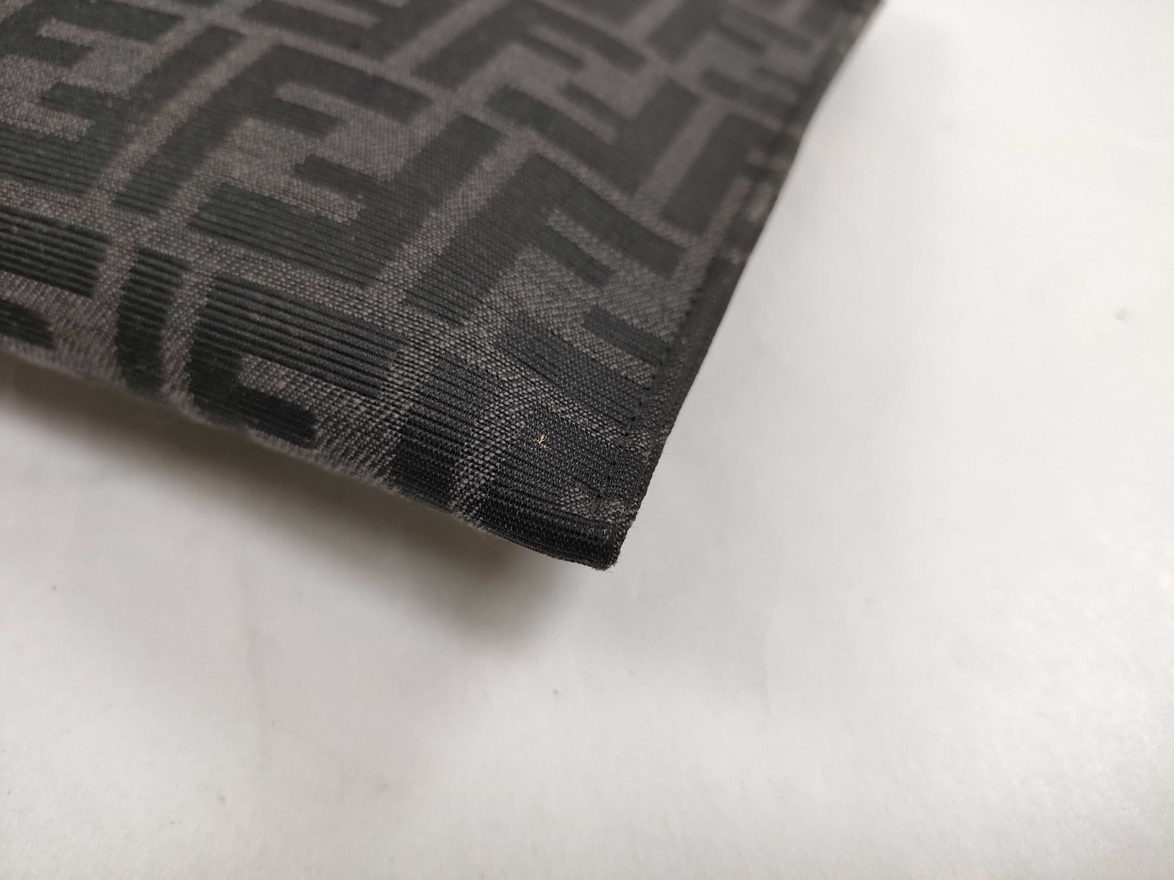 Zucca pattern clutch bag, black clutch bag. — view 3