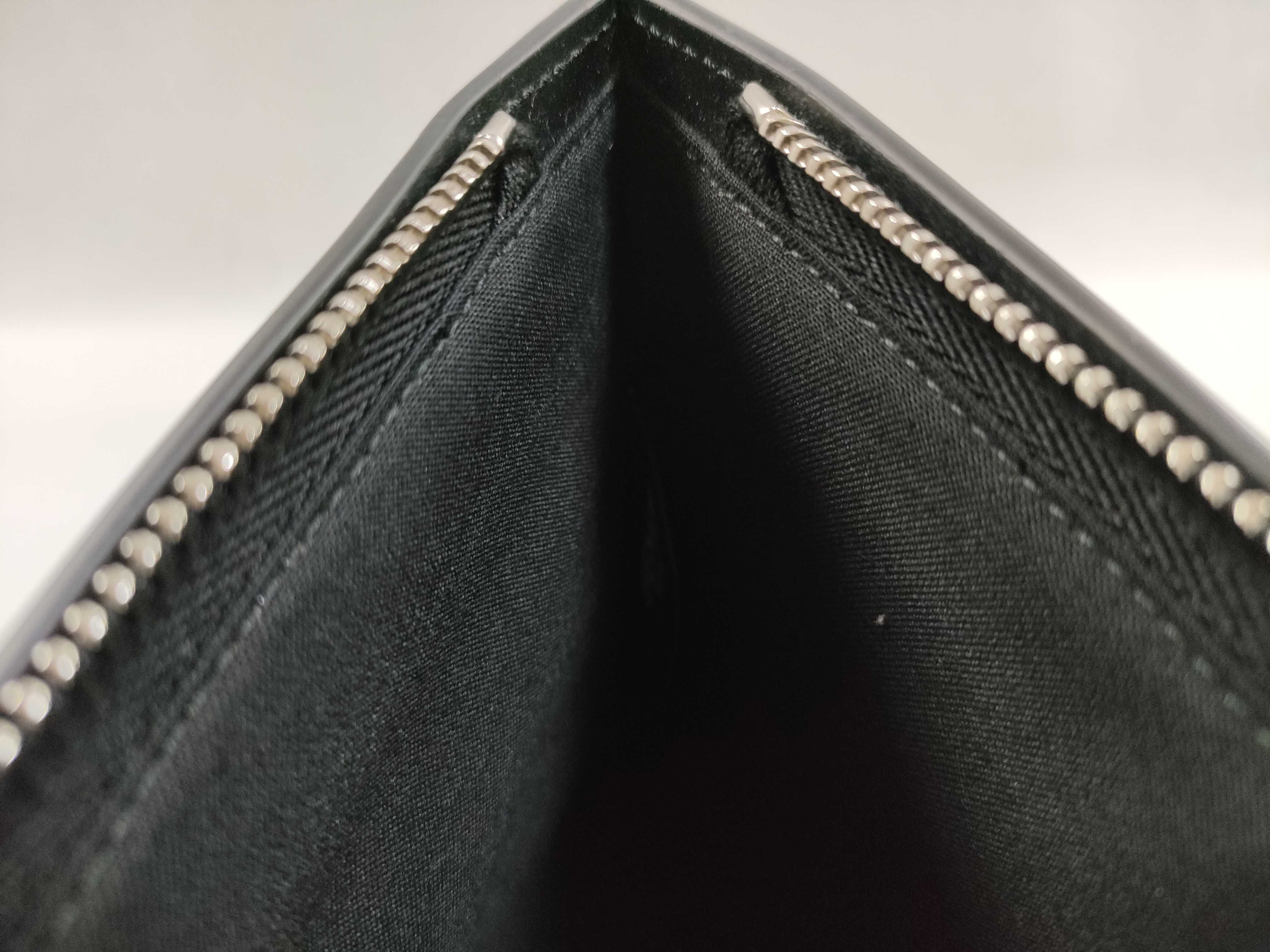 Zucca pattern clutch bag, black clutch bag. — view 9