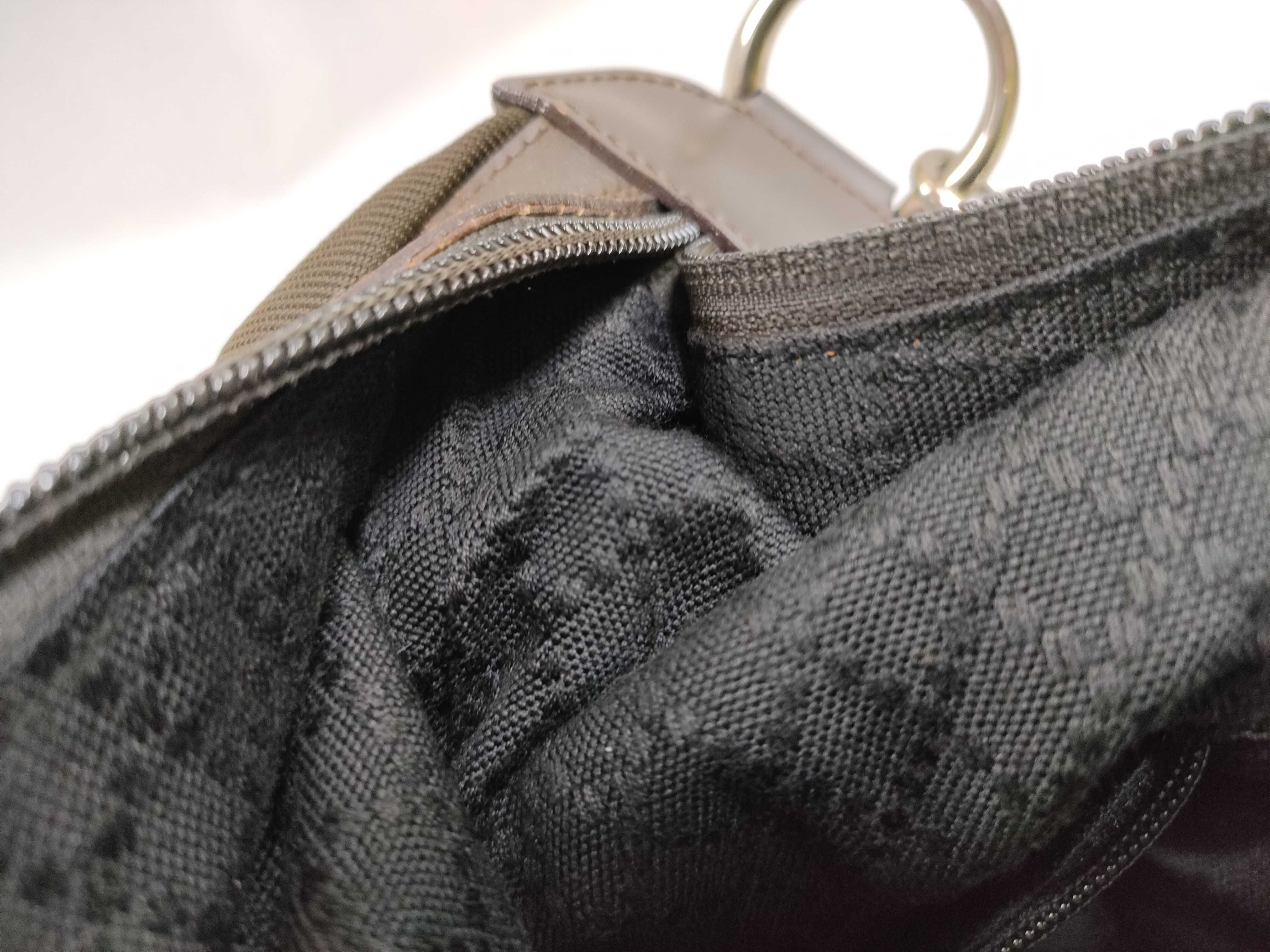 Bamboo [S] 836 Gucci Bamboo One-Shoulder Bag (Nylon) Shoulder Bag — view 13