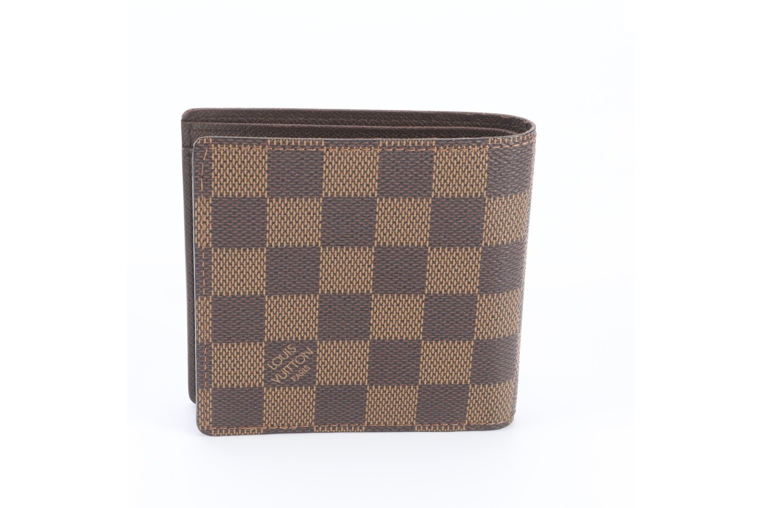 Damier Portefeuille Cardholder Monnaie N61665 Leather Bi-fold Wallet — view 2