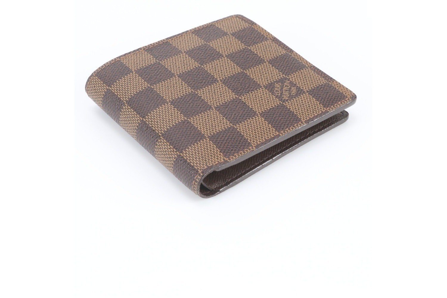 Damier Portefeuille Cardholder Monnaie N61665 Leather Bi-fold Wallet — view 3