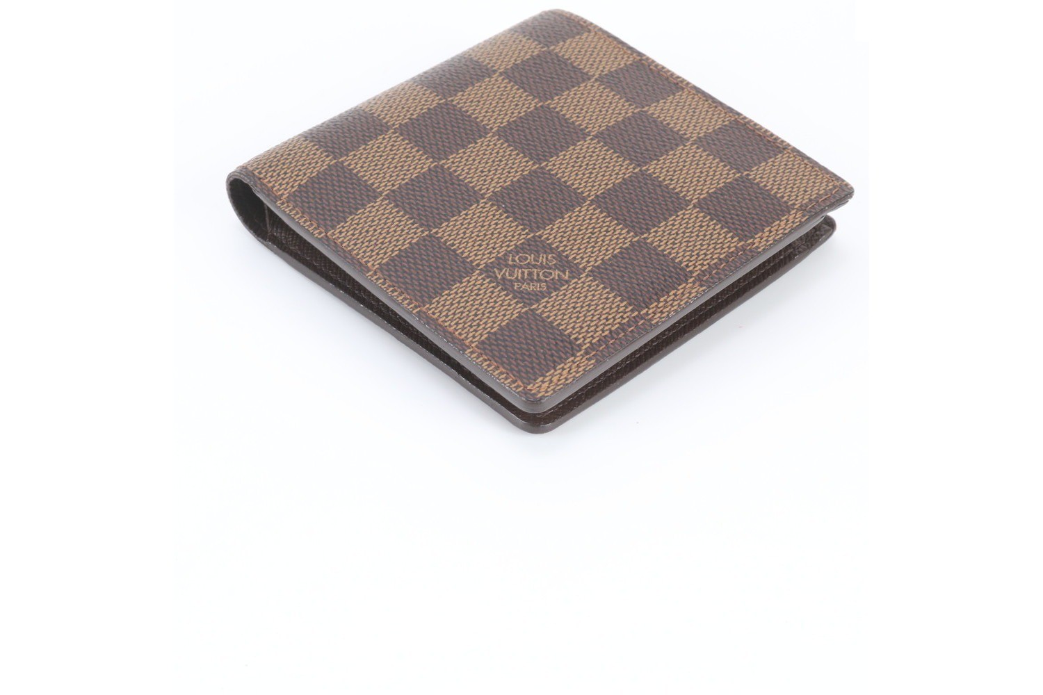 Damier Portefeuille Cardholder Monnaie N61665 Leather Bi-fold Wallet — view 4