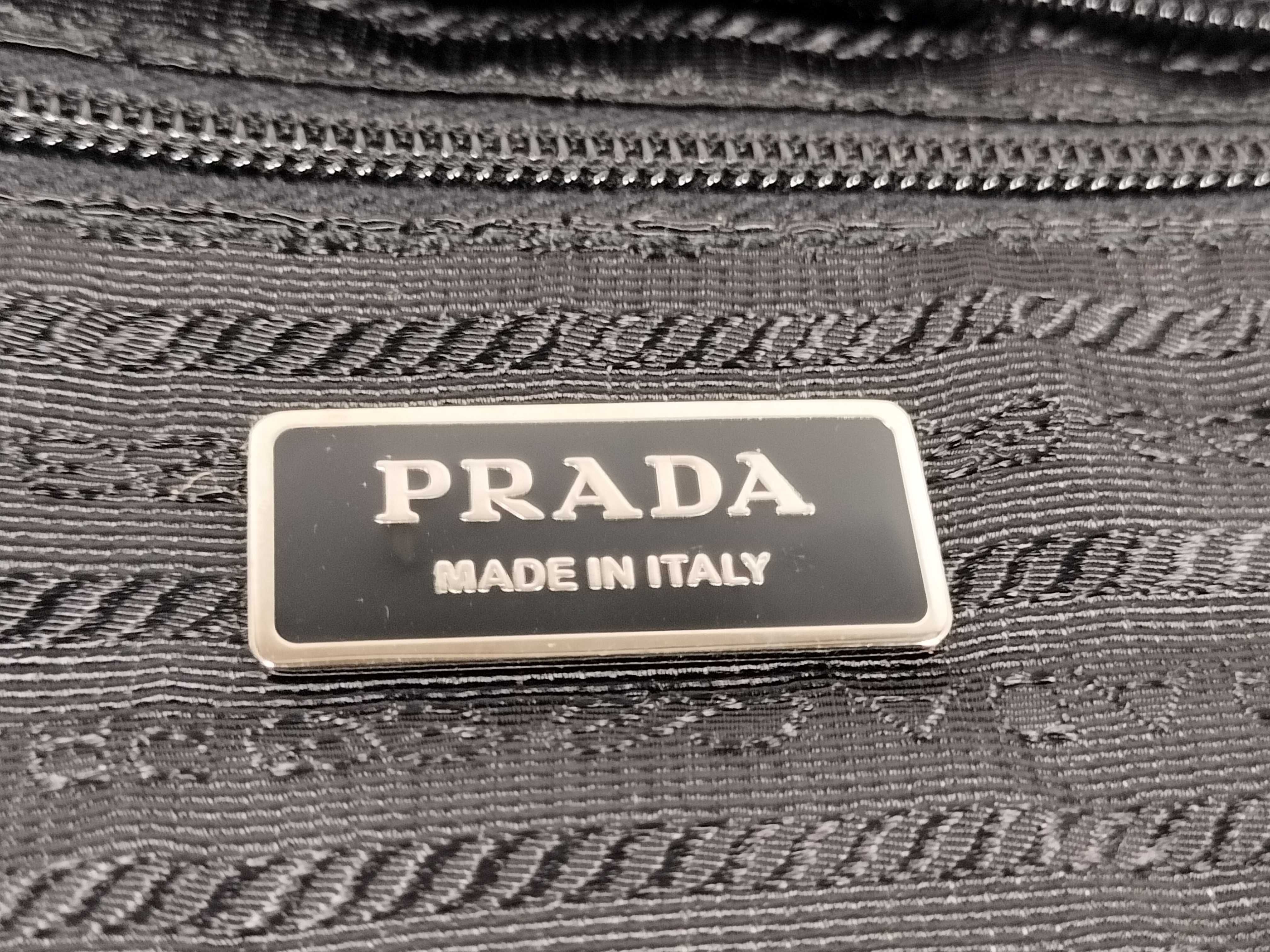 Nylon Prada Tessuto 2-Way Boston Bag — view 13