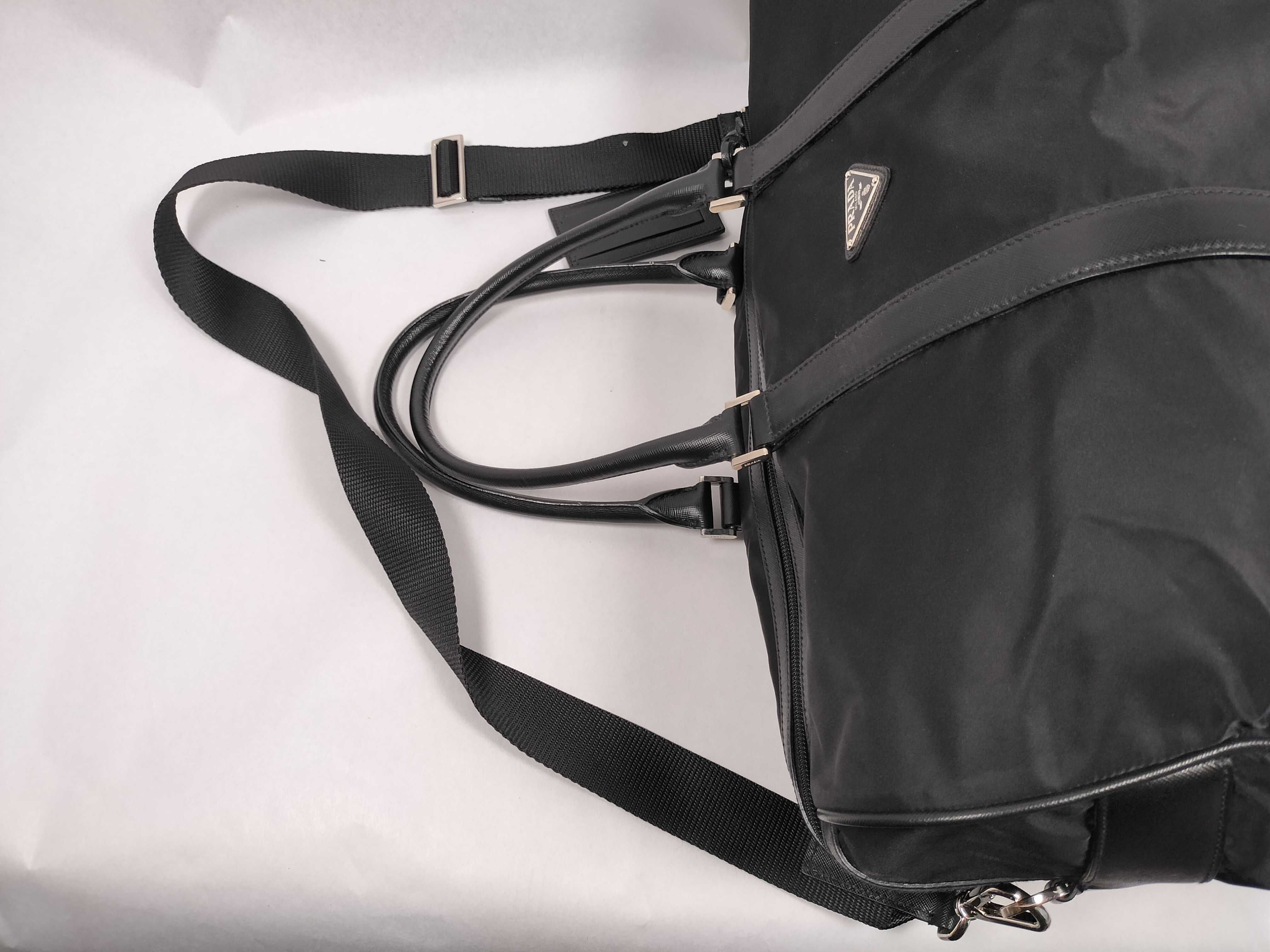 Nylon Prada Tessuto 2-Way Boston Bag — view 3