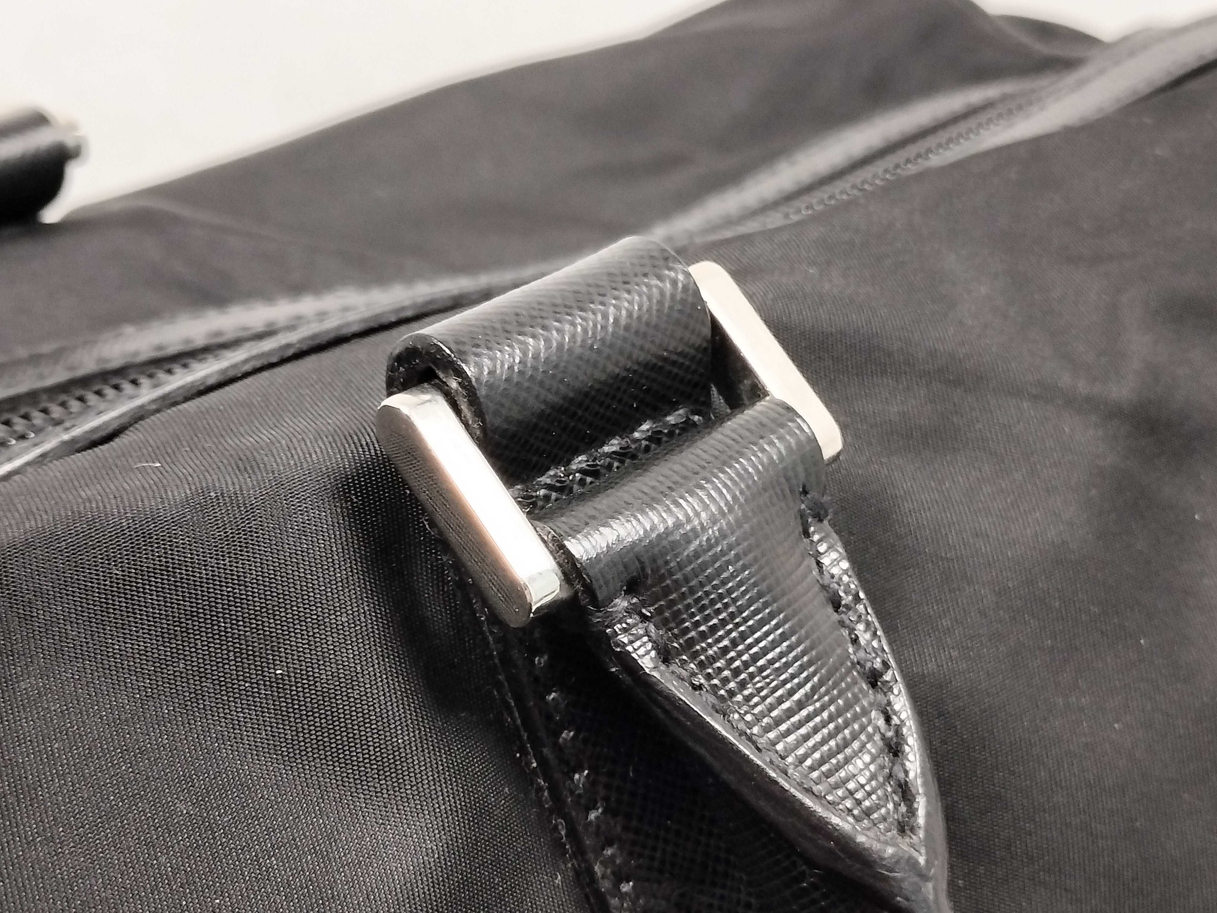 Nylon Prada Tessuto 2-Way Boston Bag — view 5