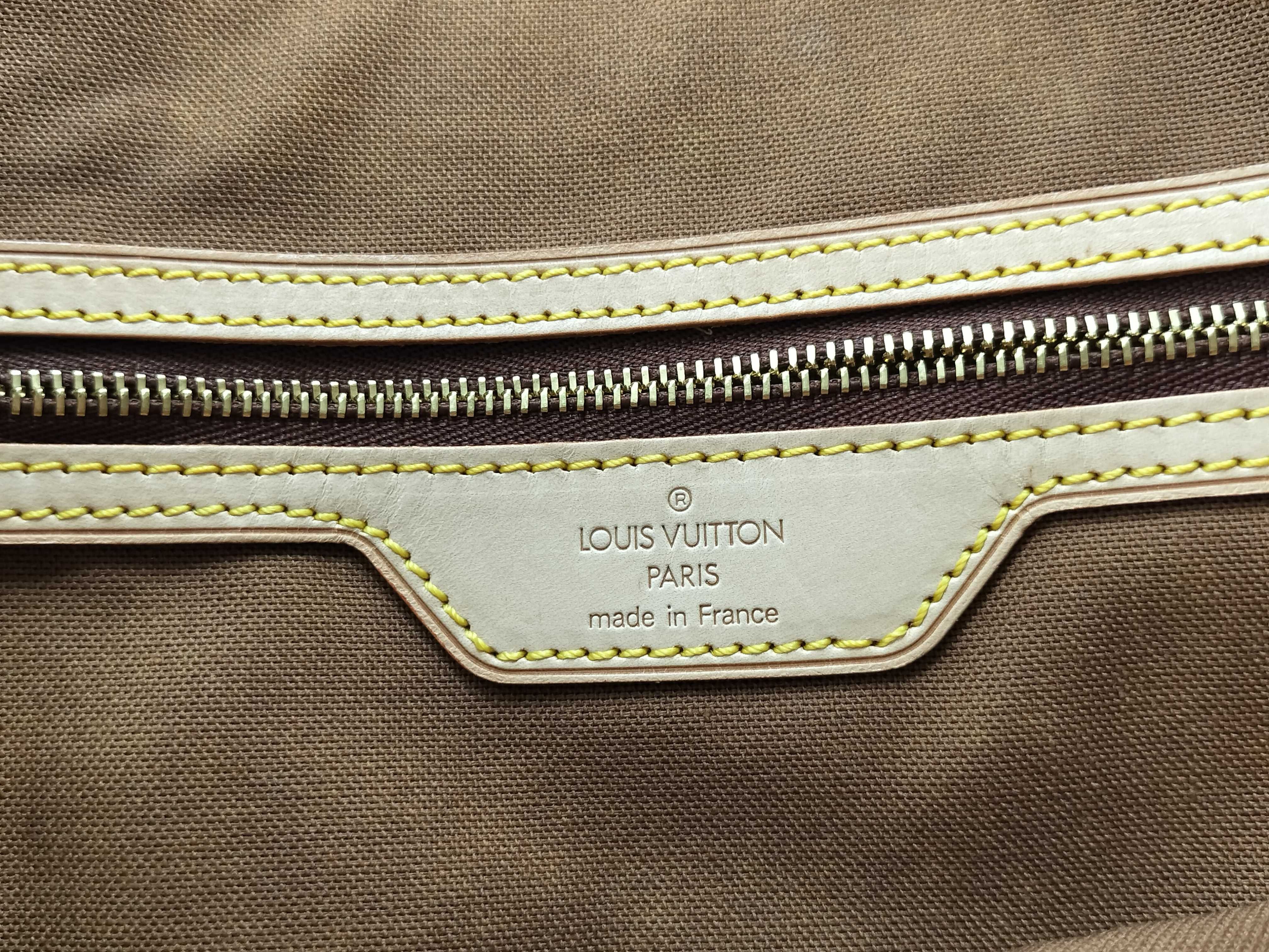 Monogram Vuitton Cabas Mezzo Tote Bag — view 13