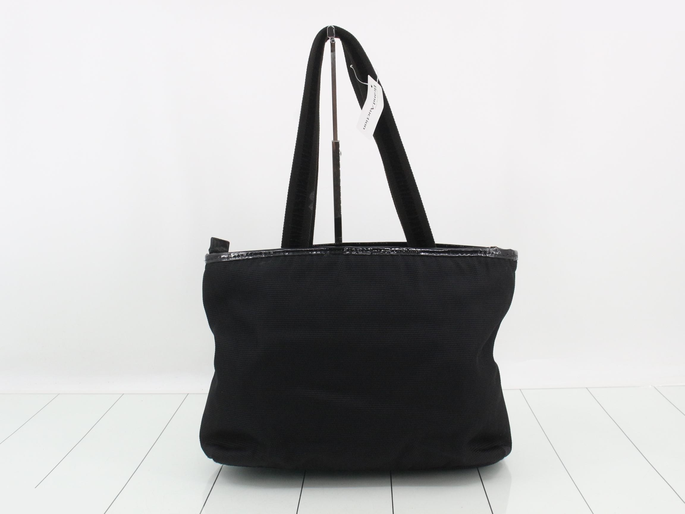 Canvas bag/tote bag, black — view 2