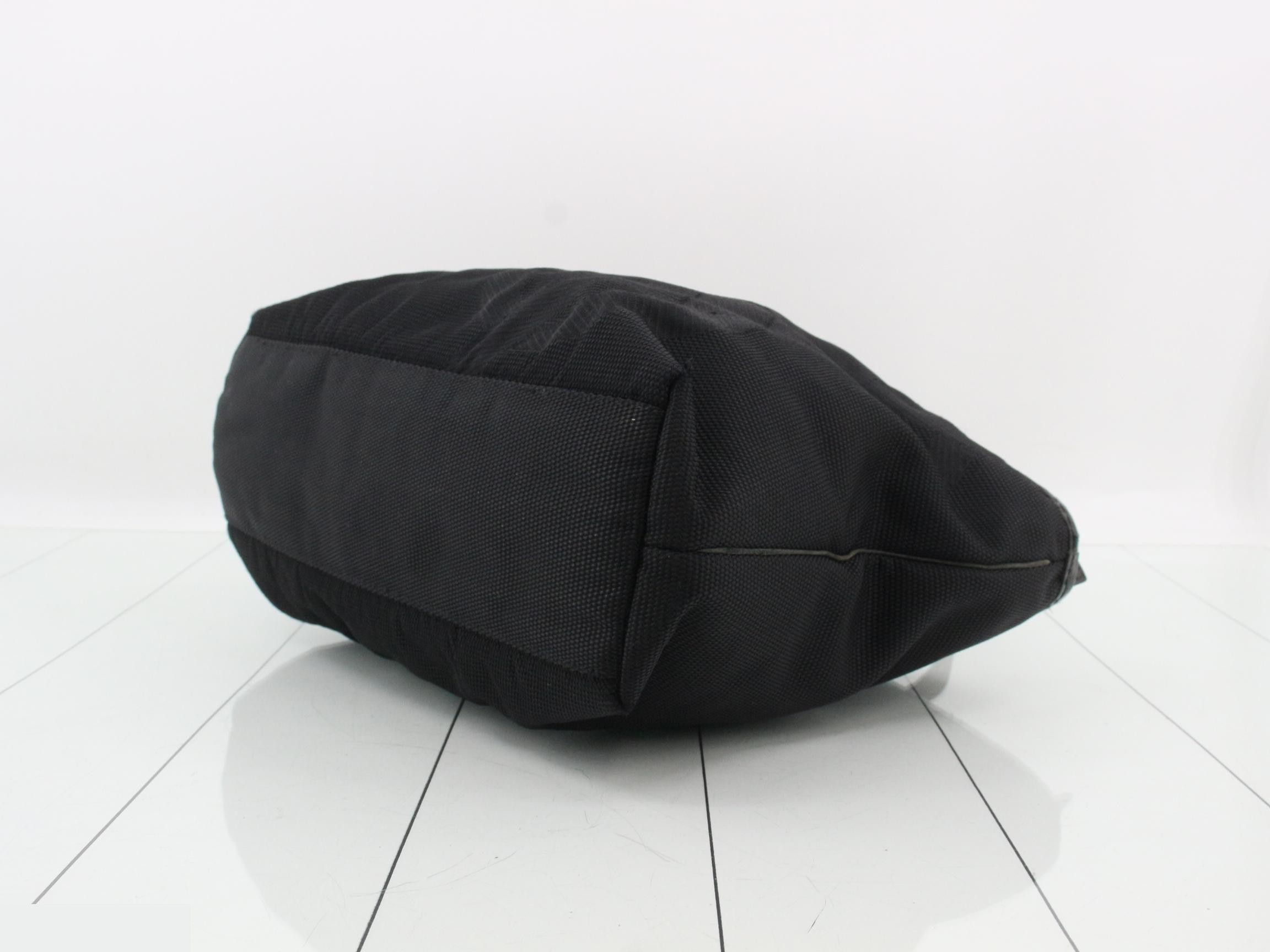 Canvas bag/tote bag, black — view 6