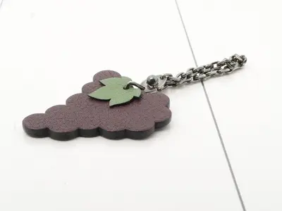 Grape Fruit Porte-Clé Bag Charm