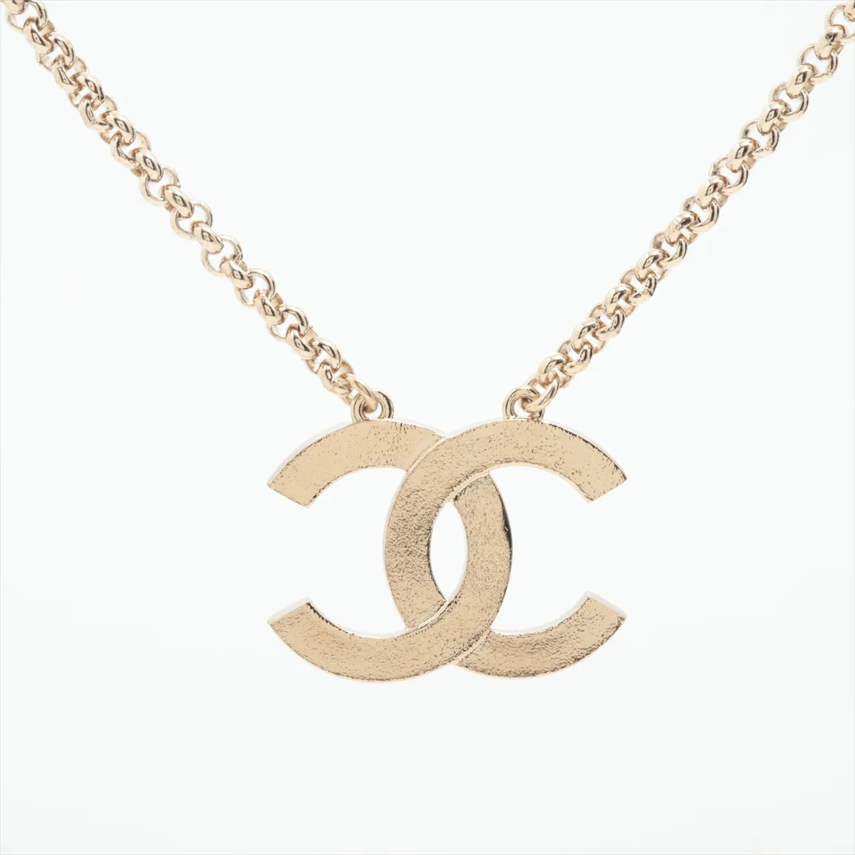 Coco Mark I24B Necklace, GP Gold x Pink, — view 2
