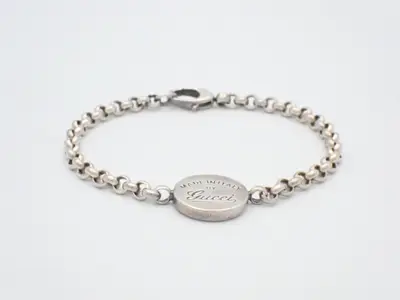 Bracelet, wrist circumference approximately 16.5 cm, 925 sterling silver, 11.2 g