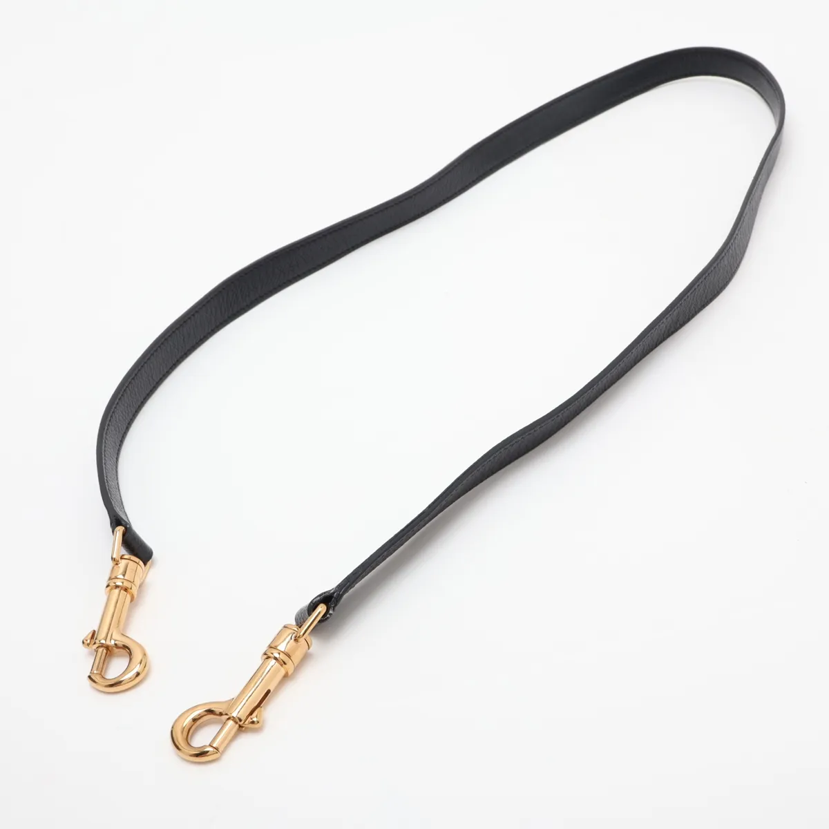 Belt Bag Micro Leather 2-Way Handbag Black — view 7