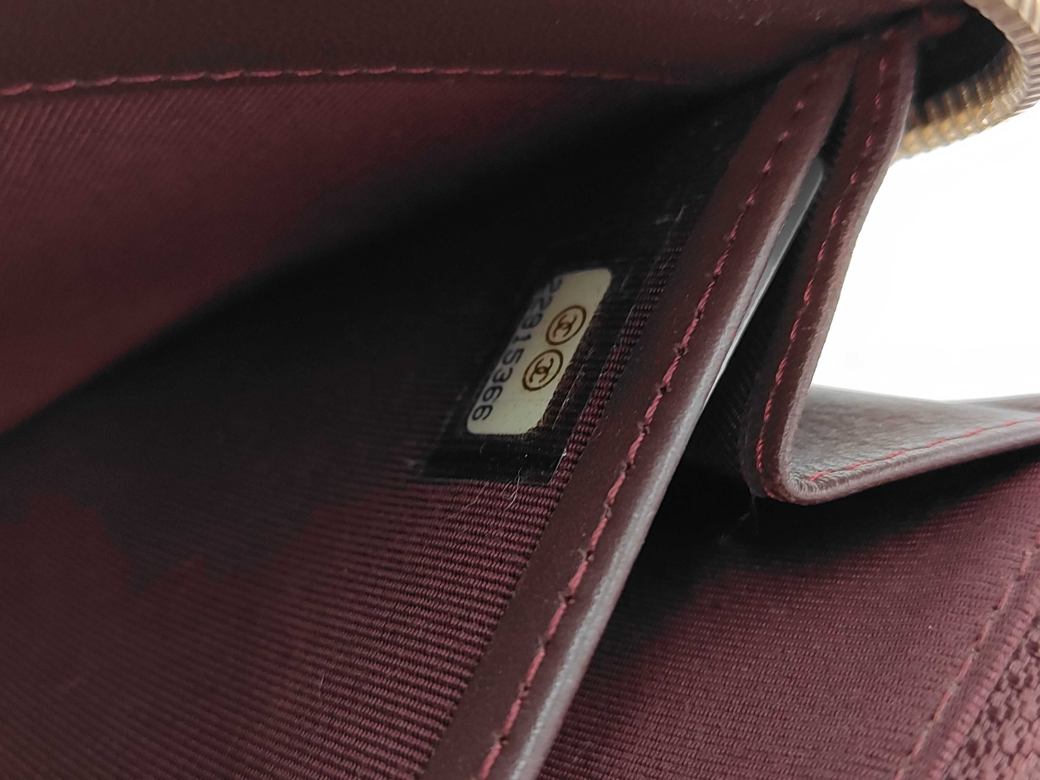 Lambskin V-stitch Zippy Long Wallet / 22915366 Wallet — view 6