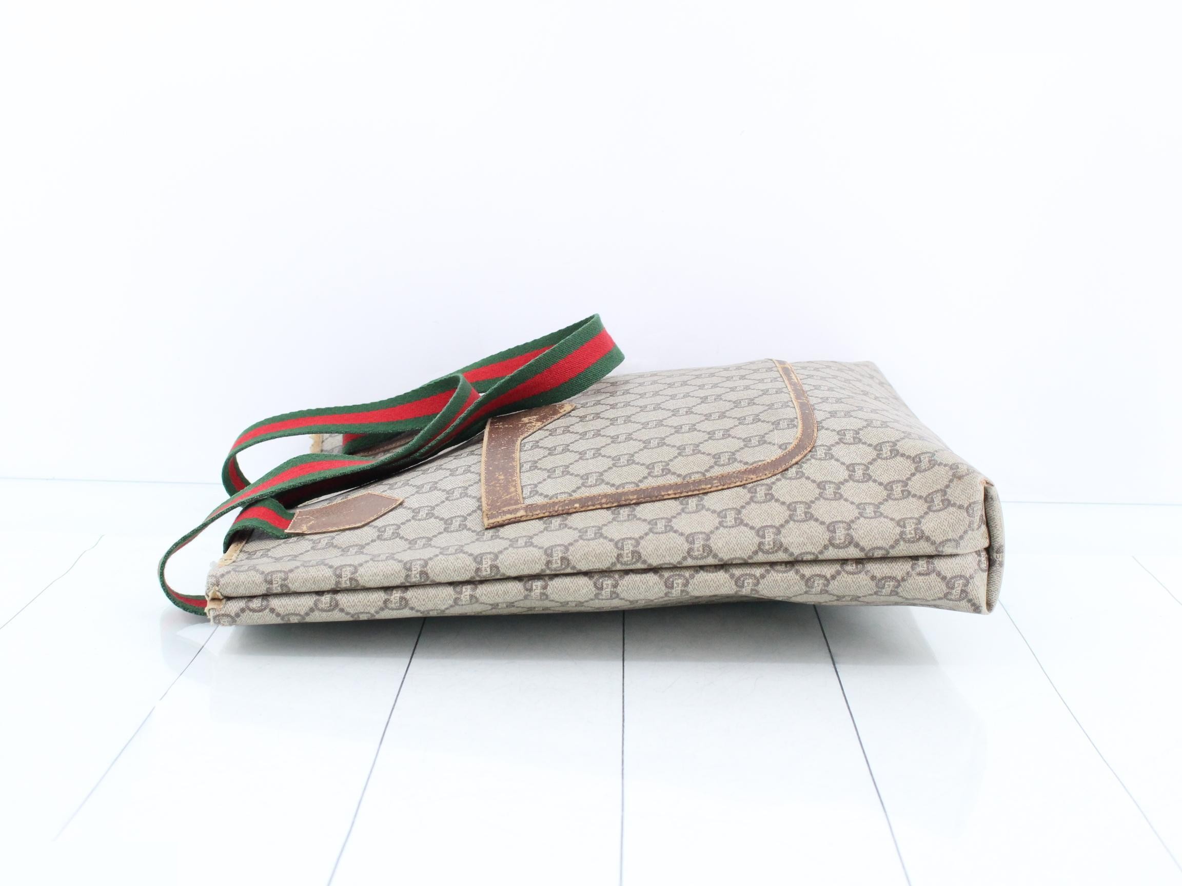 GG Supreme Sherry Line Tote Bag — view 4