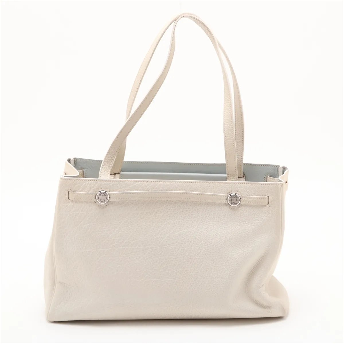 Cabana Buffle White Silver Hardware E:2001 — view 2