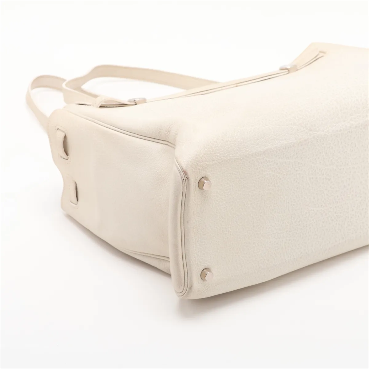 Cabana Buffle White Silver Hardware E:2001 — view 4