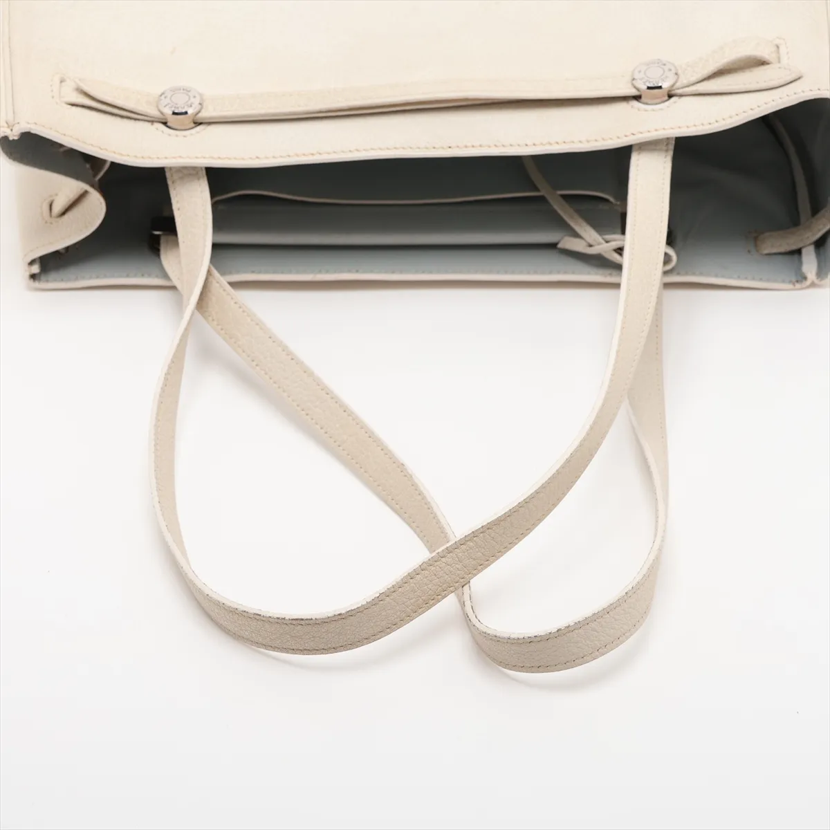Cabana Buffle White Silver Hardware E:2001 — view 5