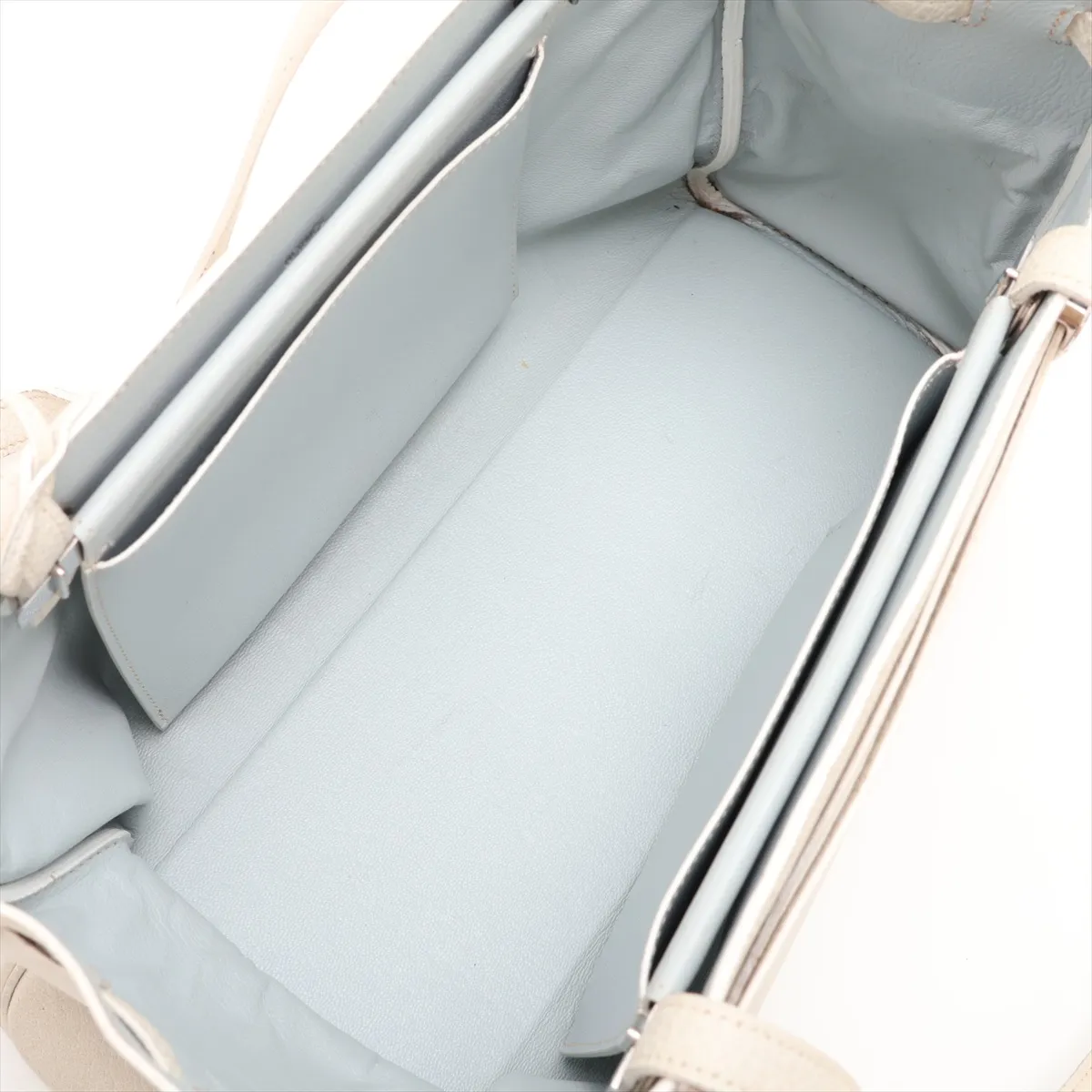Cabana Buffle White Silver Hardware E:2001 — view 7