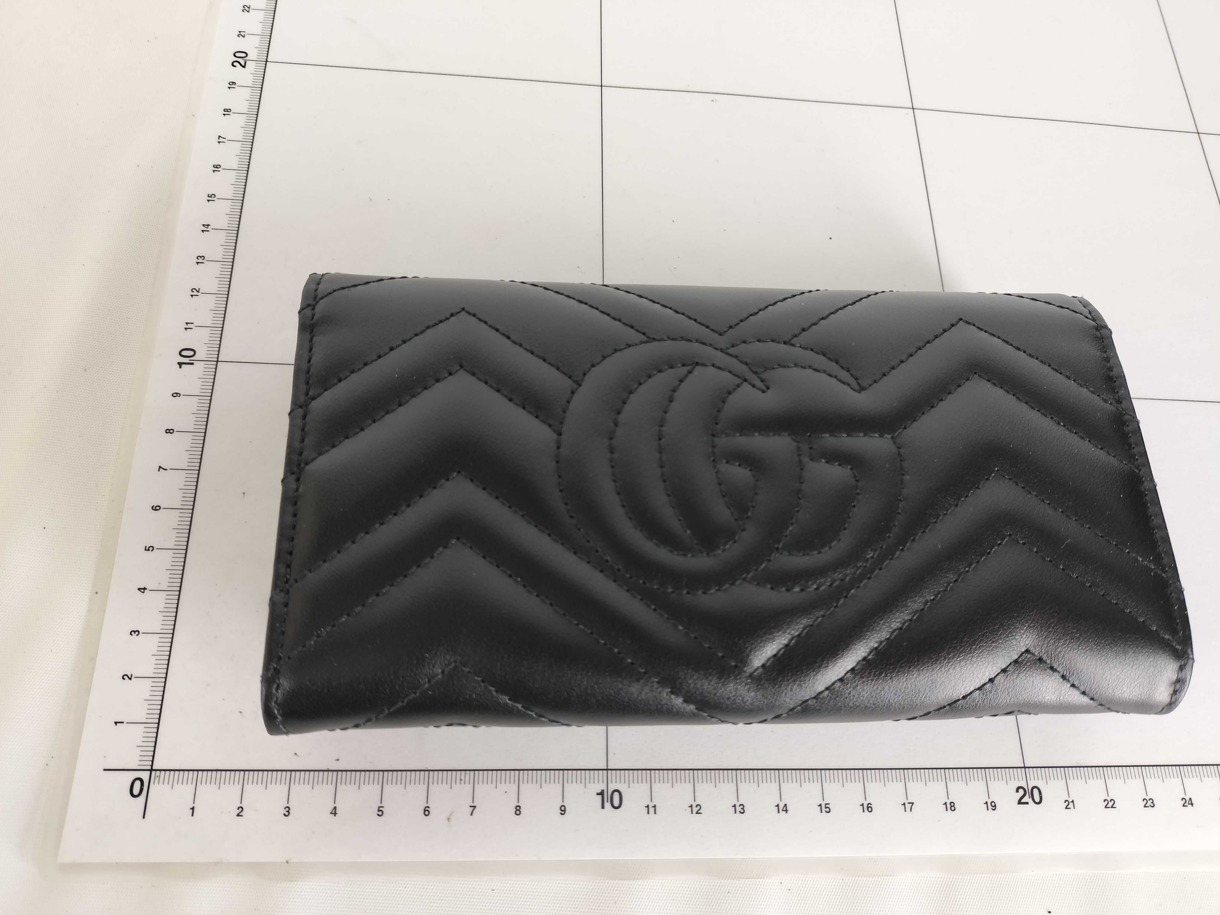 Marmont Long Wallet, Black — view 13