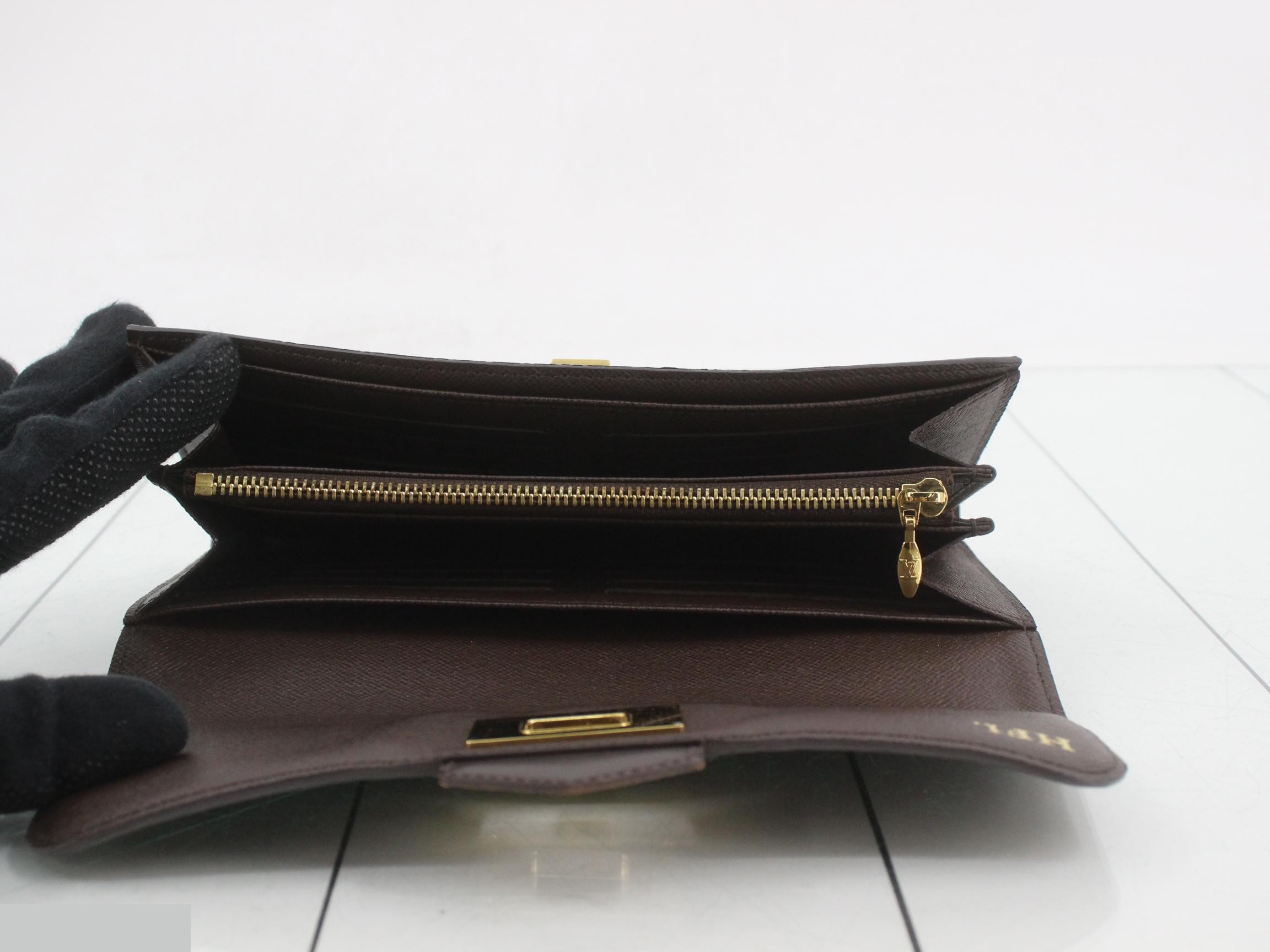 N63017 Damier Portefeuille Roseberry Bi-fold Long Wallet — view 4