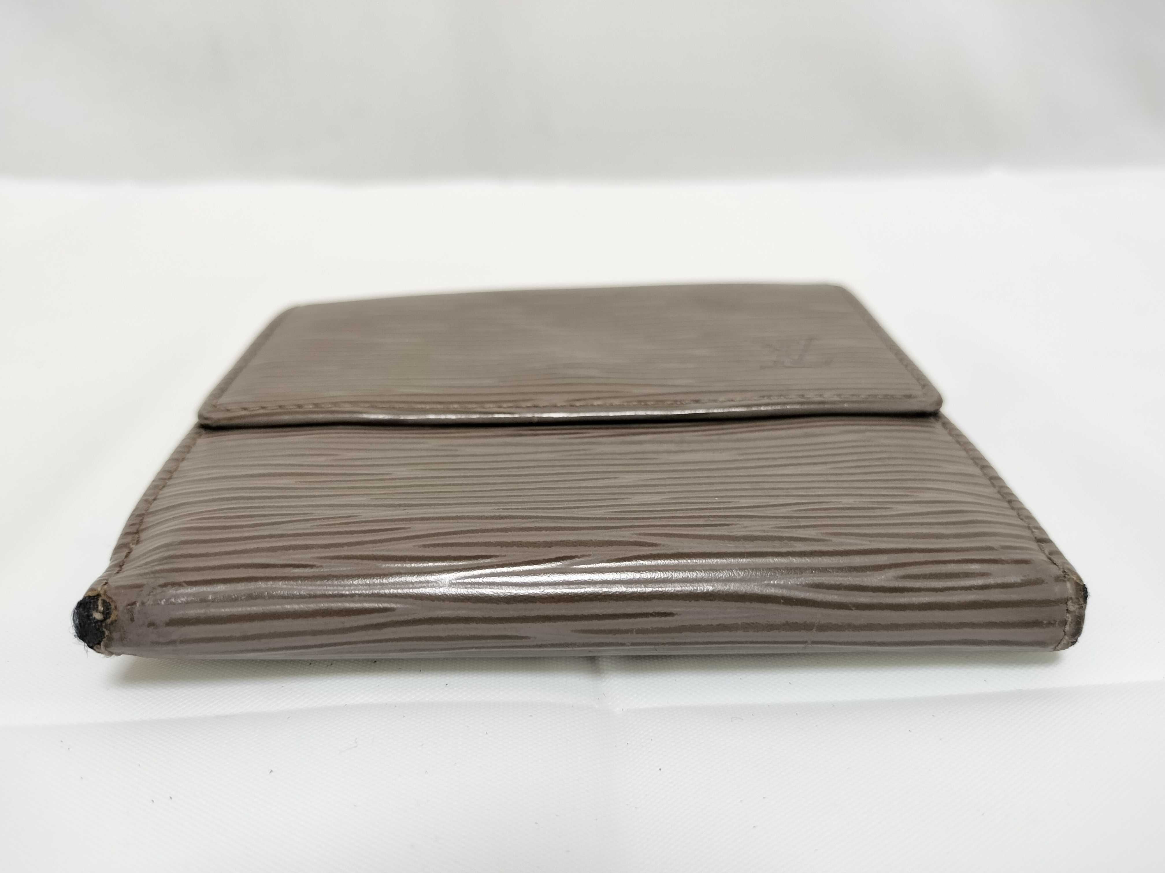 Epi Leather Wallet with Double Snap Closure — view 3