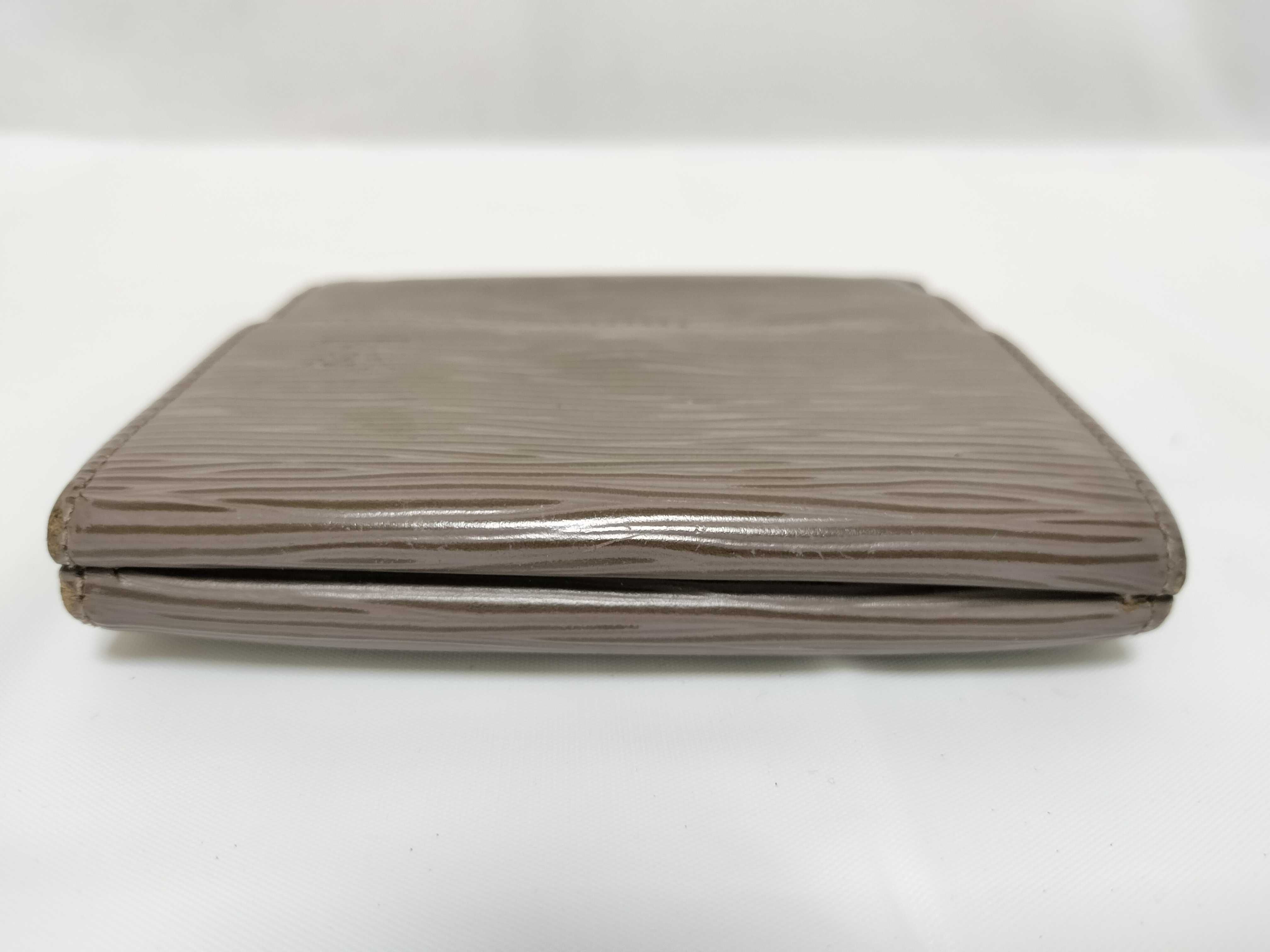 Epi Leather Wallet with Double Snap Closure — view 6