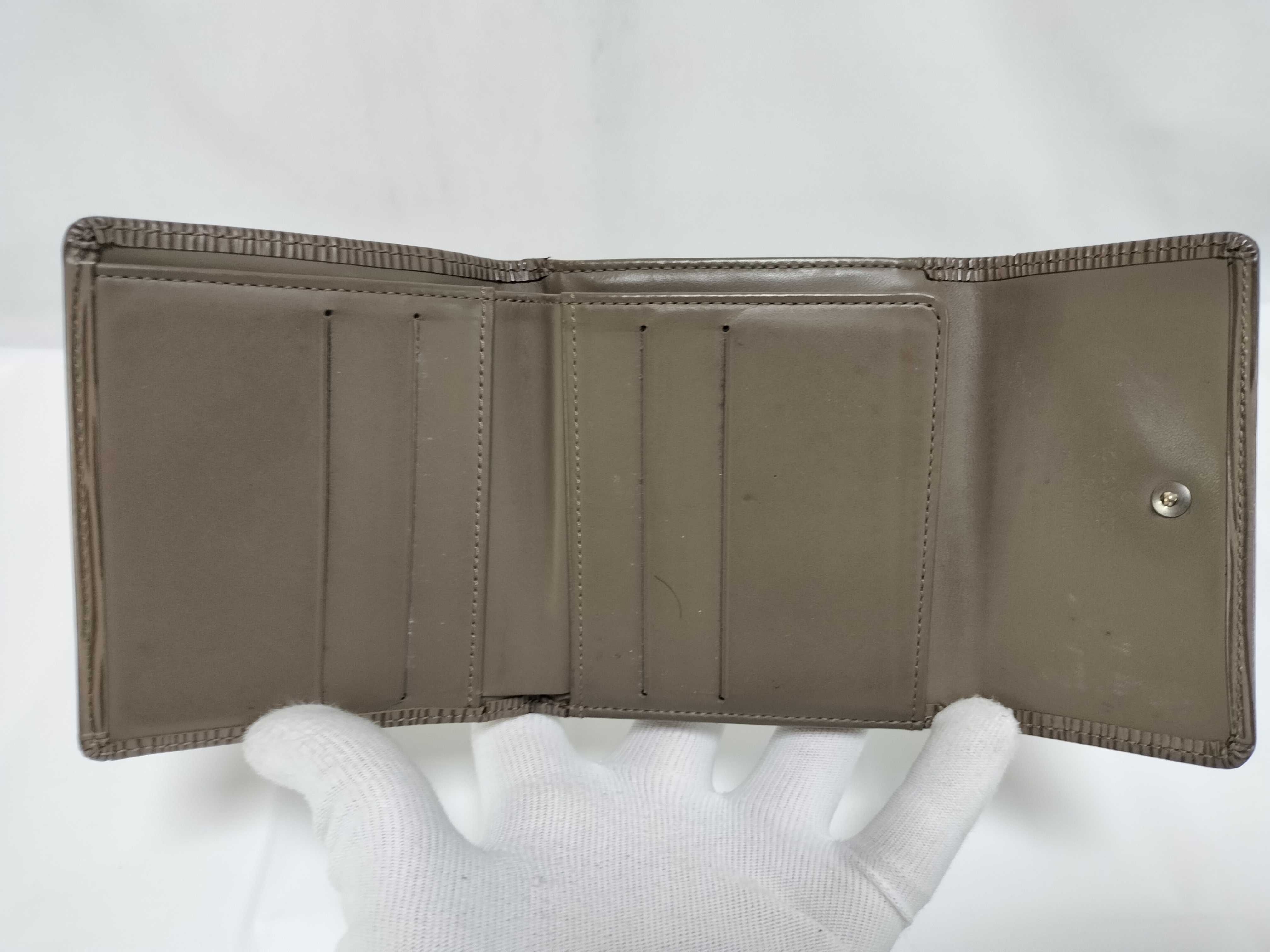 Epi Leather Wallet with Double Snap Closure — view 9