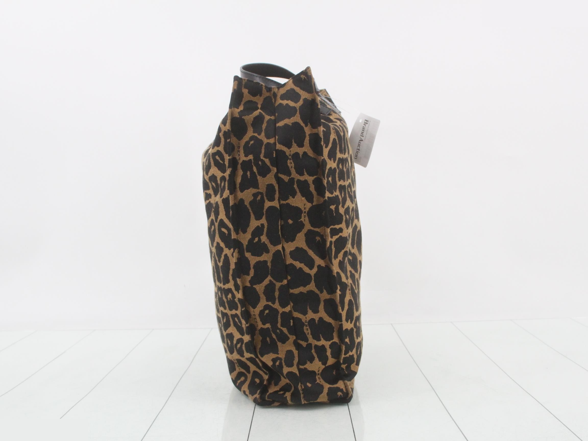 Leopard print tote bag — view 3