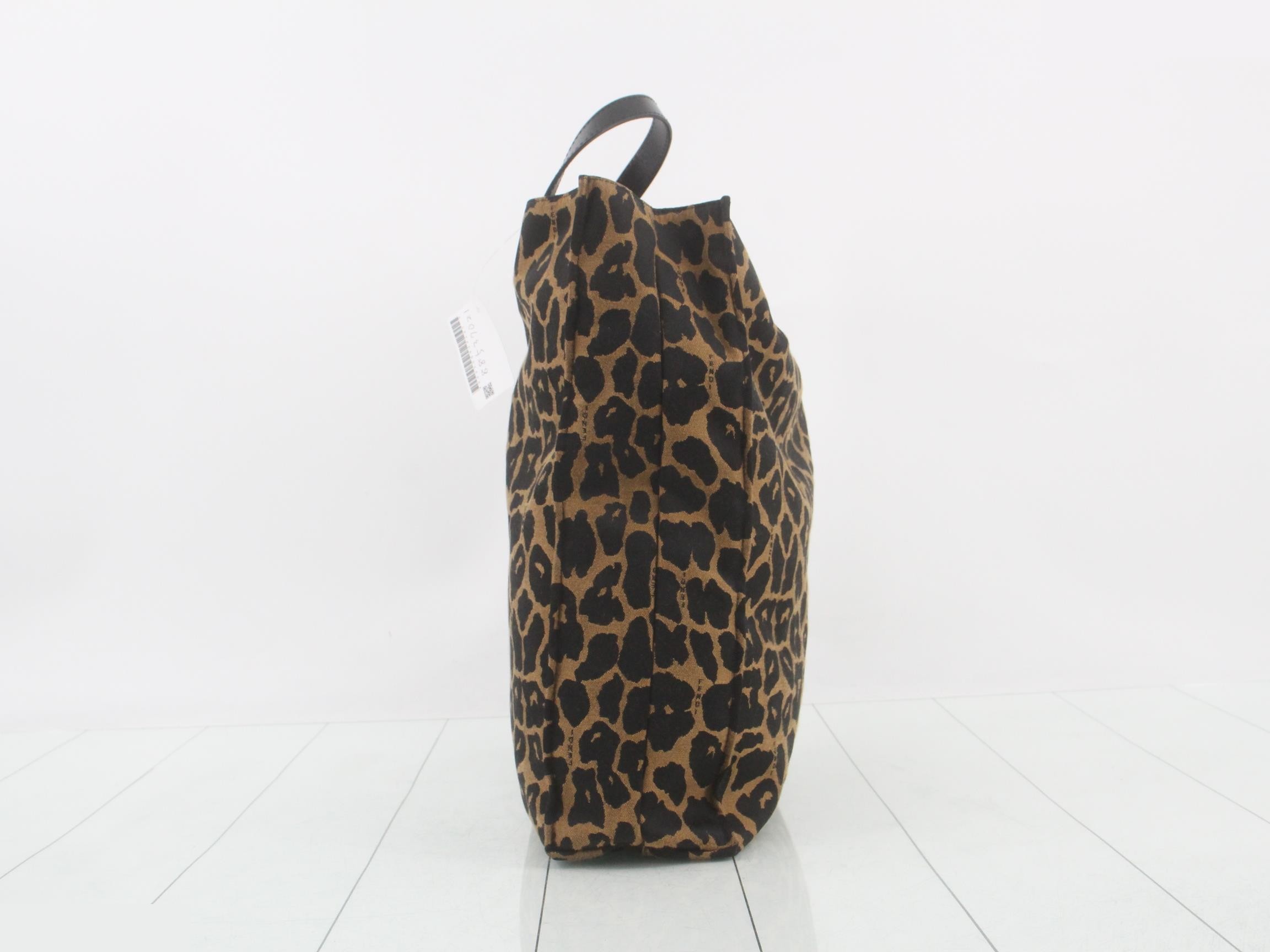 Leopard print tote bag — view 4