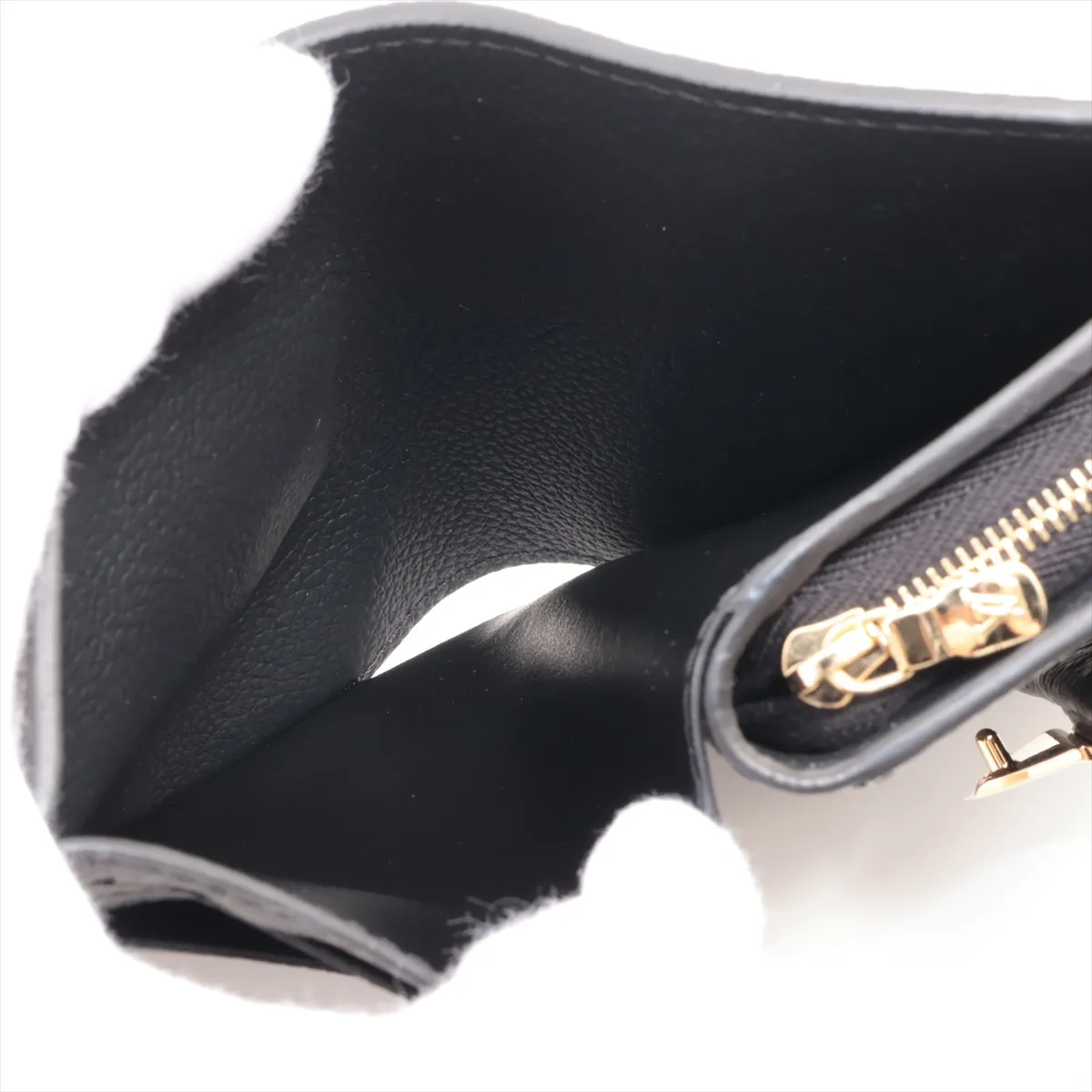 Monogram Empreinte Portefeuille Metis Compact M80880 Noir Compact Wallet RFID Reactive — view 5