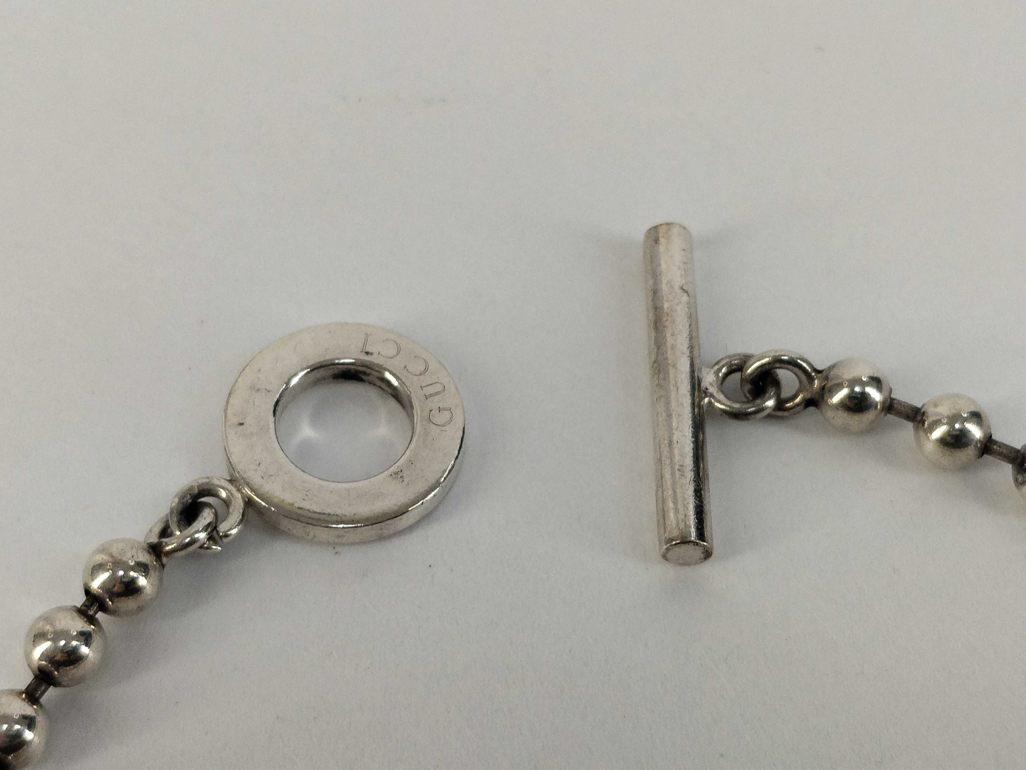 Ball Chain Sterling Silver 925 Bracelet Bracelet/Bangle — view 7
