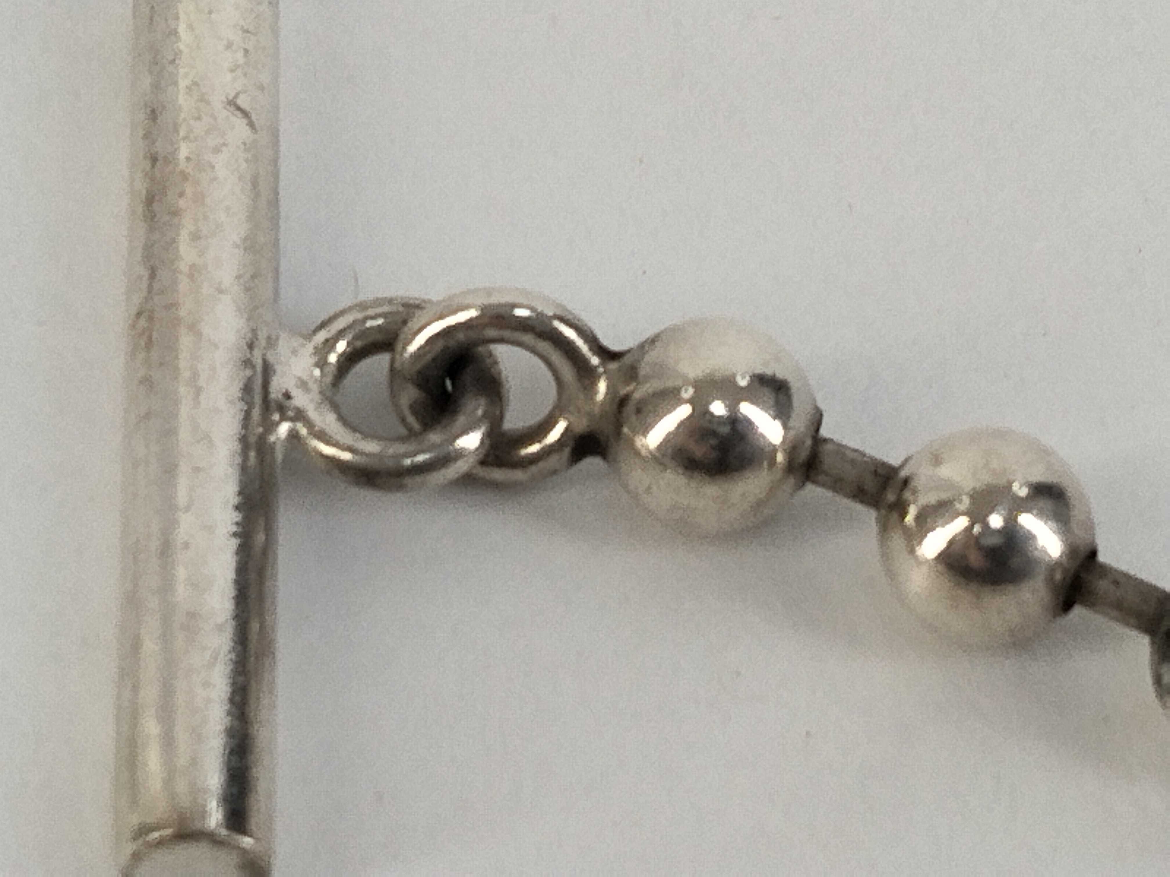 Ball Chain Sterling Silver 925 Bracelet Bracelet/Bangle — view 8