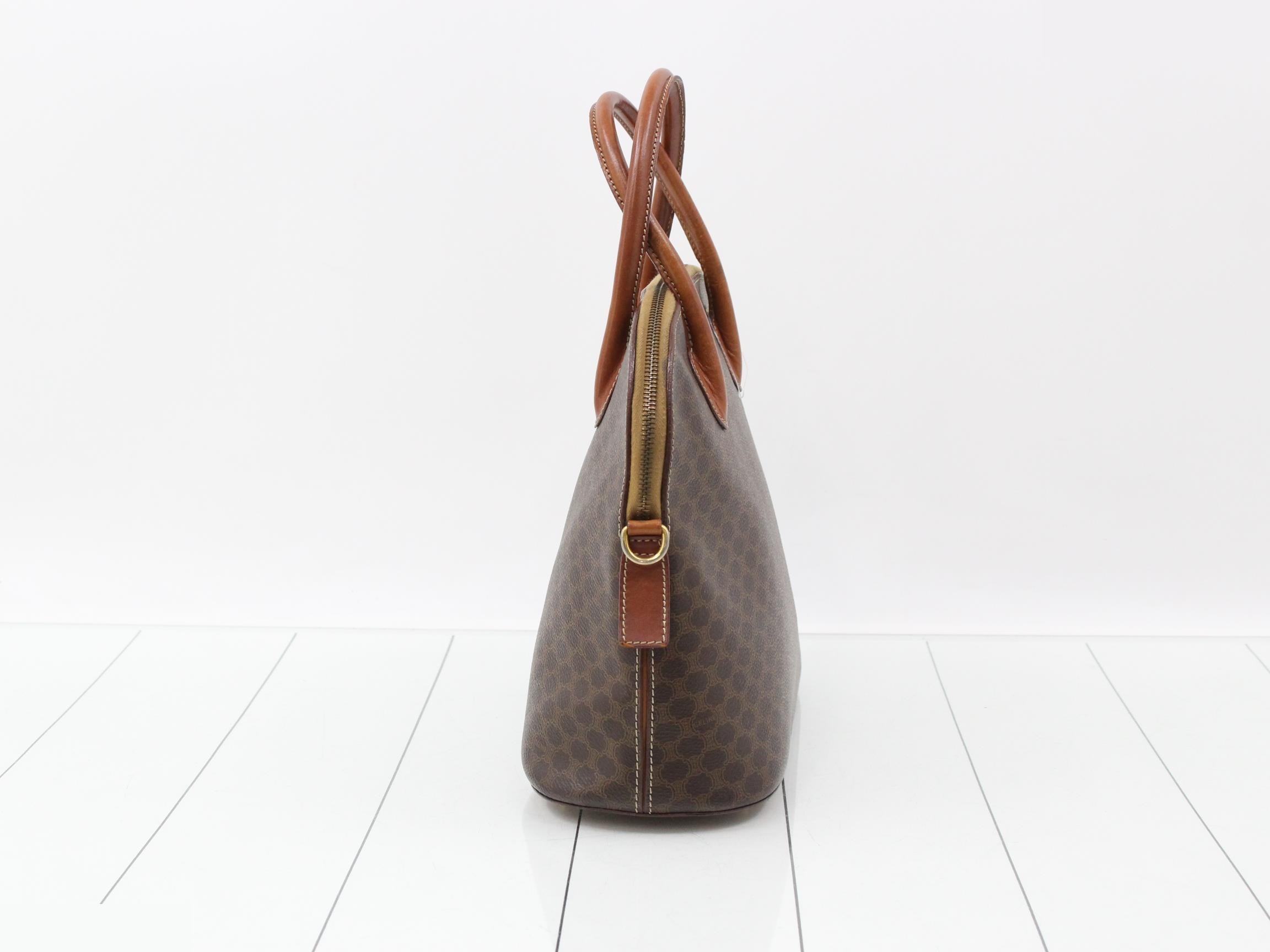 Bolide-style handbag, Macadam pattern — view 3