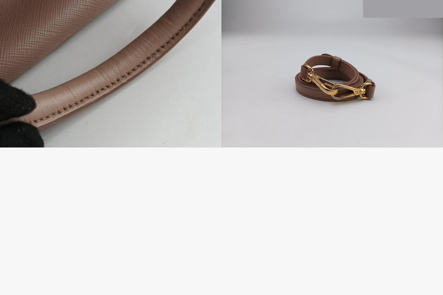 Galleria Saffiano Leather Pink — view 11