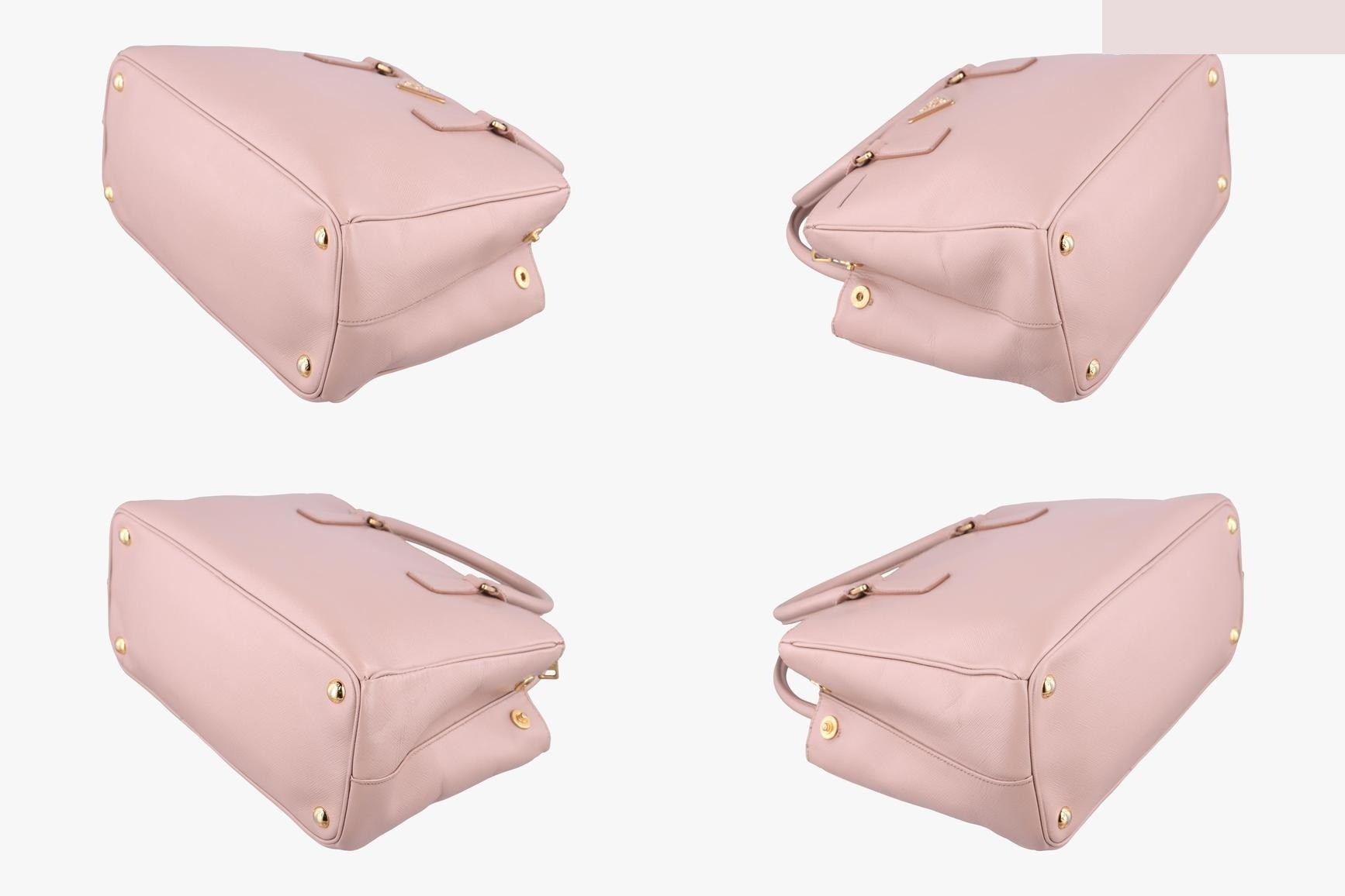 Galleria Saffiano Leather Pink — view 4