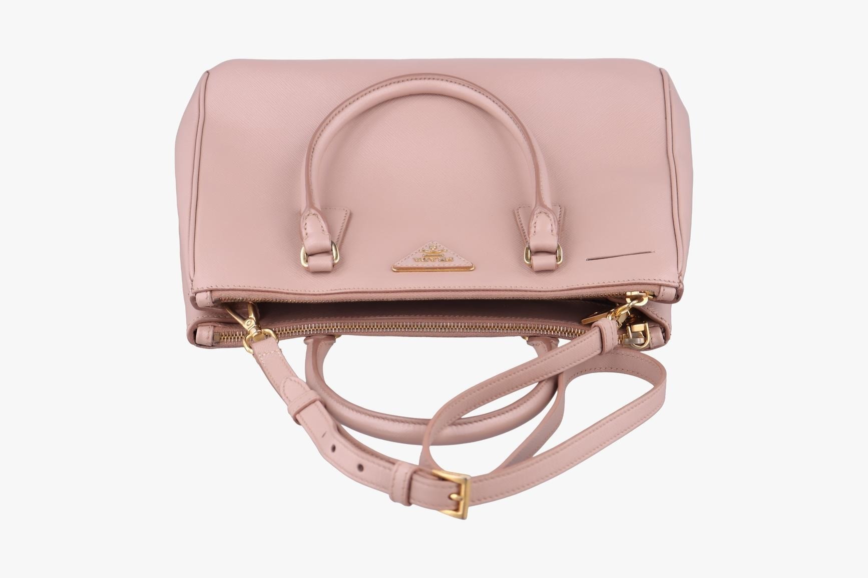 Galleria Saffiano Leather Pink — view 5