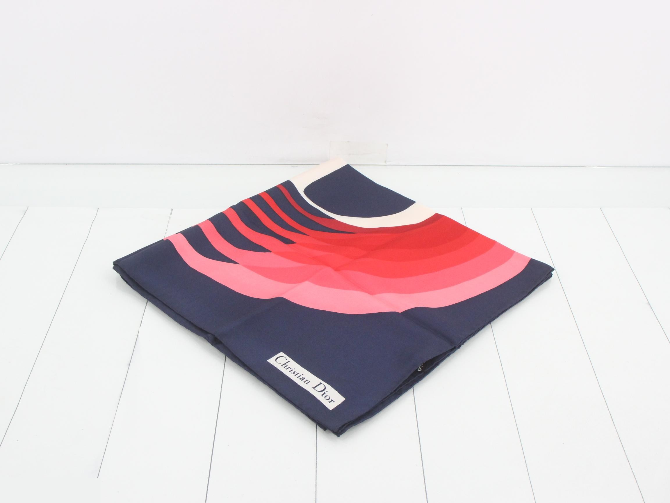 90cm Navy/Red