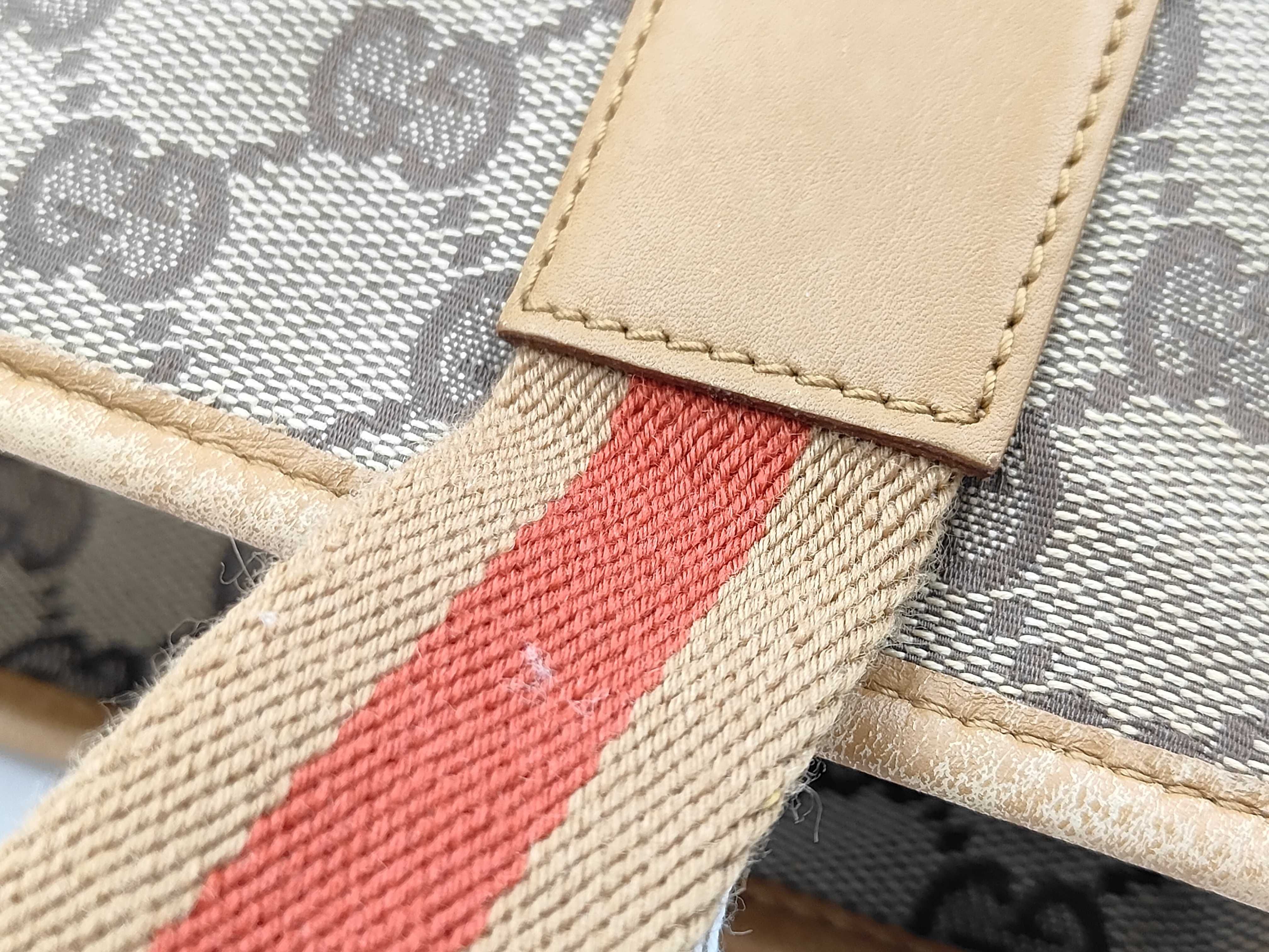 GG Canvas Sherry Tote Bag Handbag — view 4