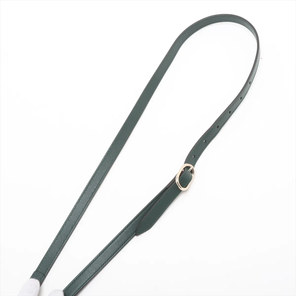 Bamboo Diana Small Leather 2WAY Handbag Green 832936 — view 7