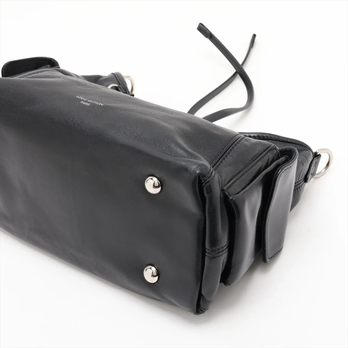 Monogram x Leather Carryall Cargo Vibe PM M24861 Black x Brown (RFID detected) — view 3