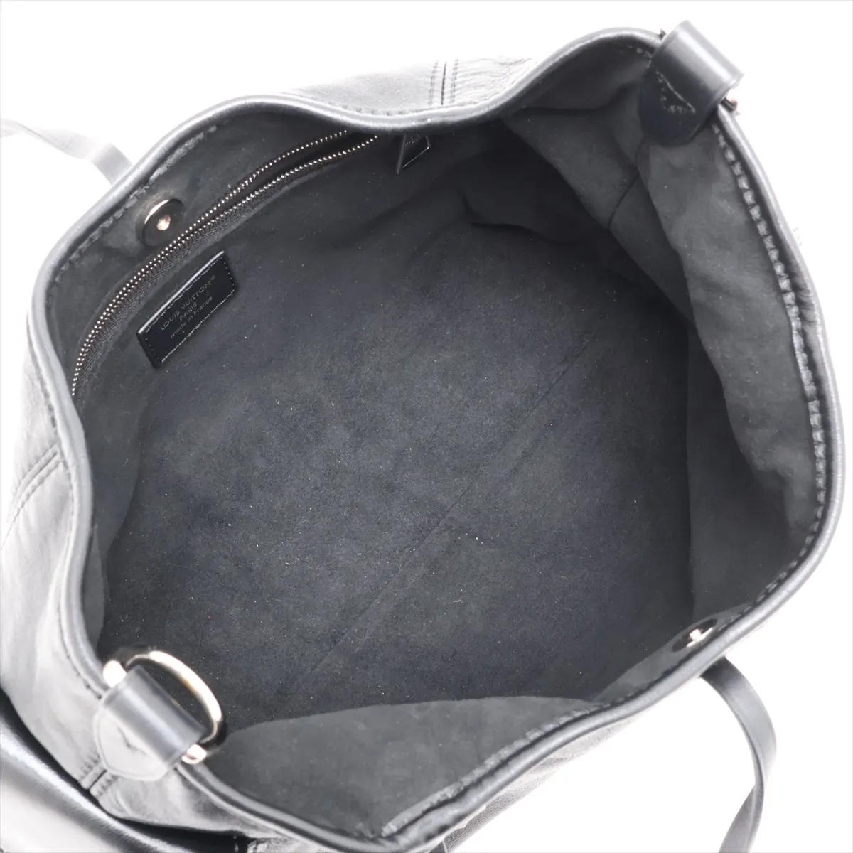 Monogram x Leather Carryall Cargo Vibe PM M24861 Black x Brown (RFID detected) — view 6