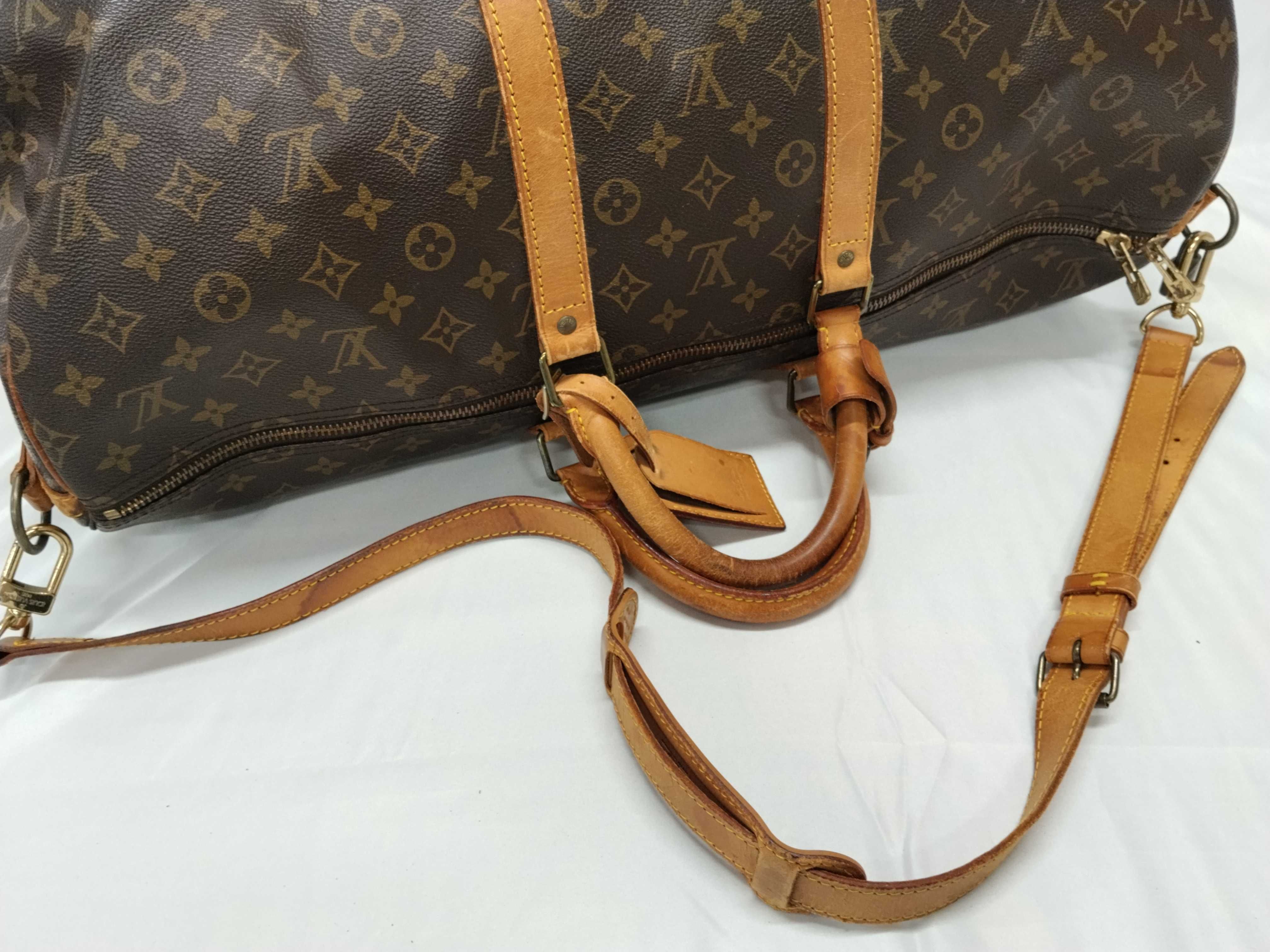 Monogram Keepall Bandoulière Boston Bag — view 3