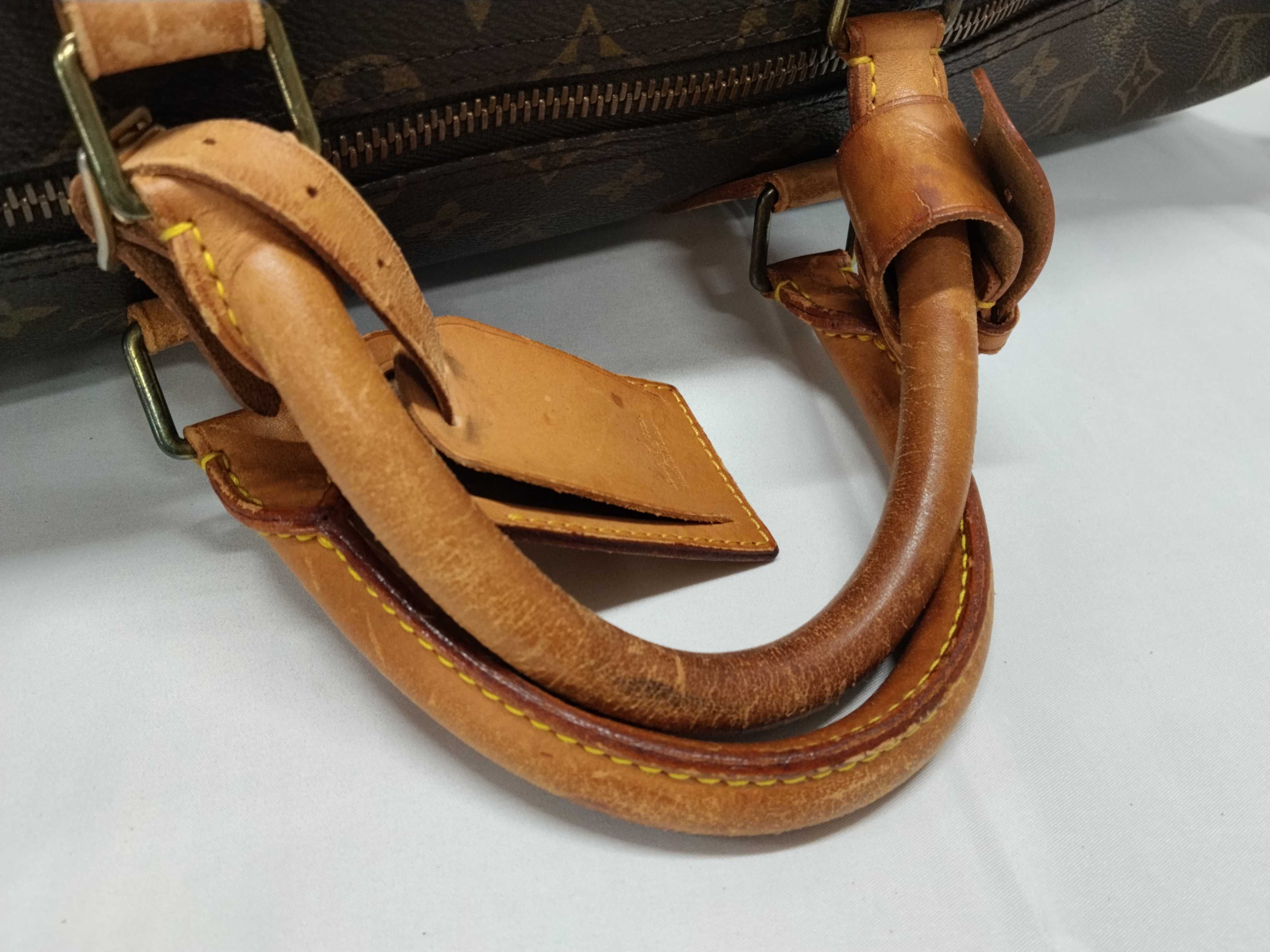 Monogram Keepall Bandoulière Boston Bag — view 9