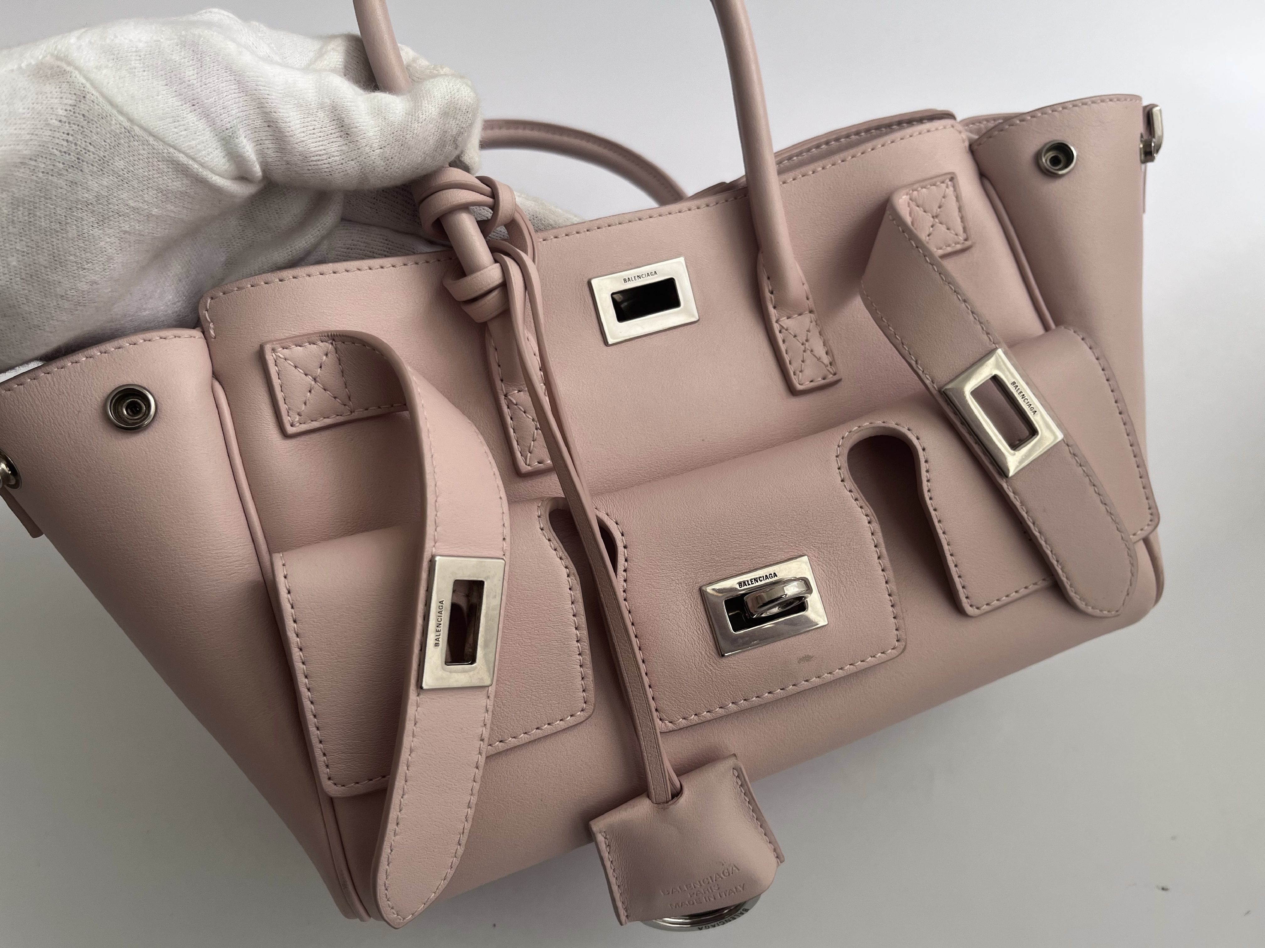Bel Air Small Pink Handbag — view 13