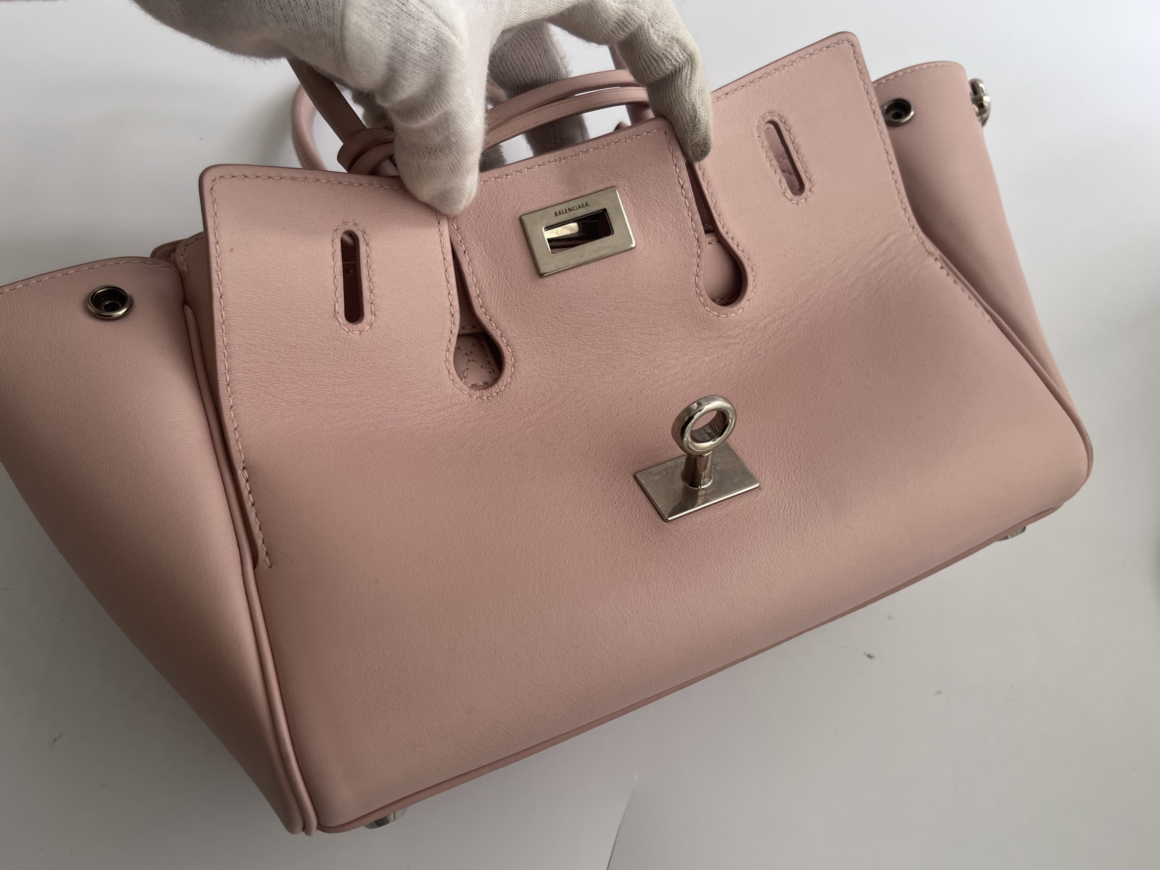 Bel Air Small Pink Handbag — view 15