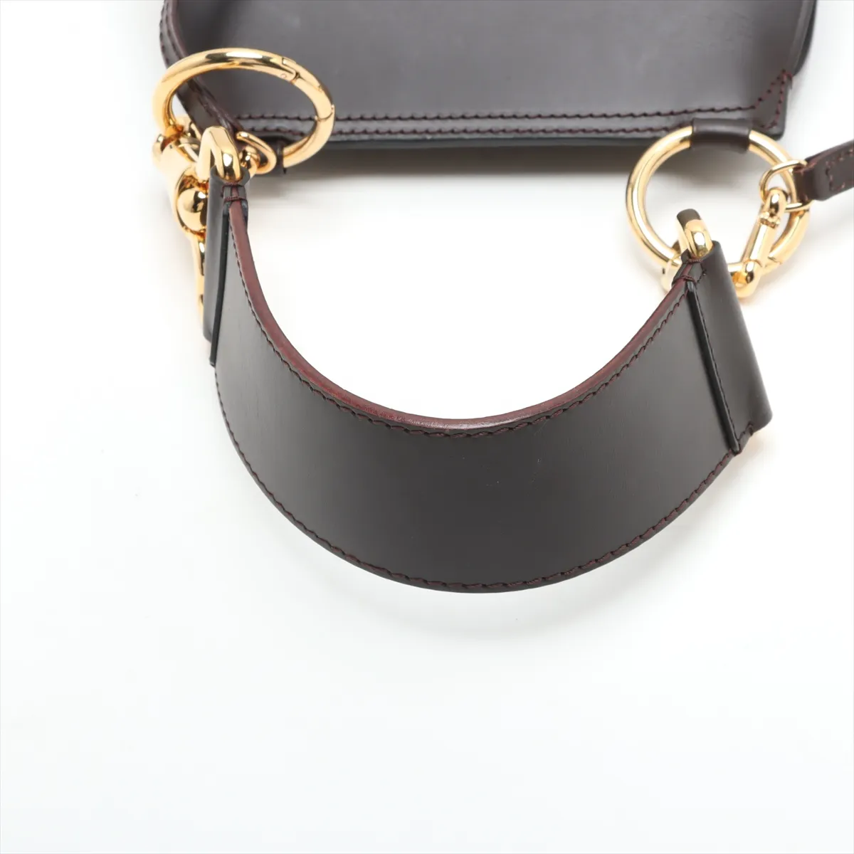 Nova Check PVC x Leather 2WAY Shoulder Bag Brown x Beige — view 5