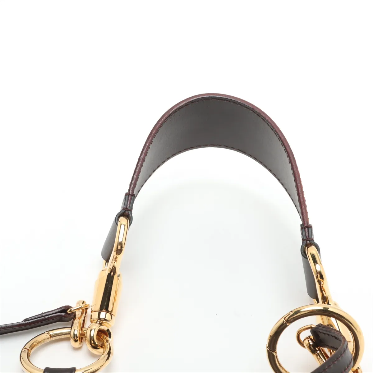 Nova Check PVC x Leather 2WAY Shoulder Bag Brown x Beige — view 6