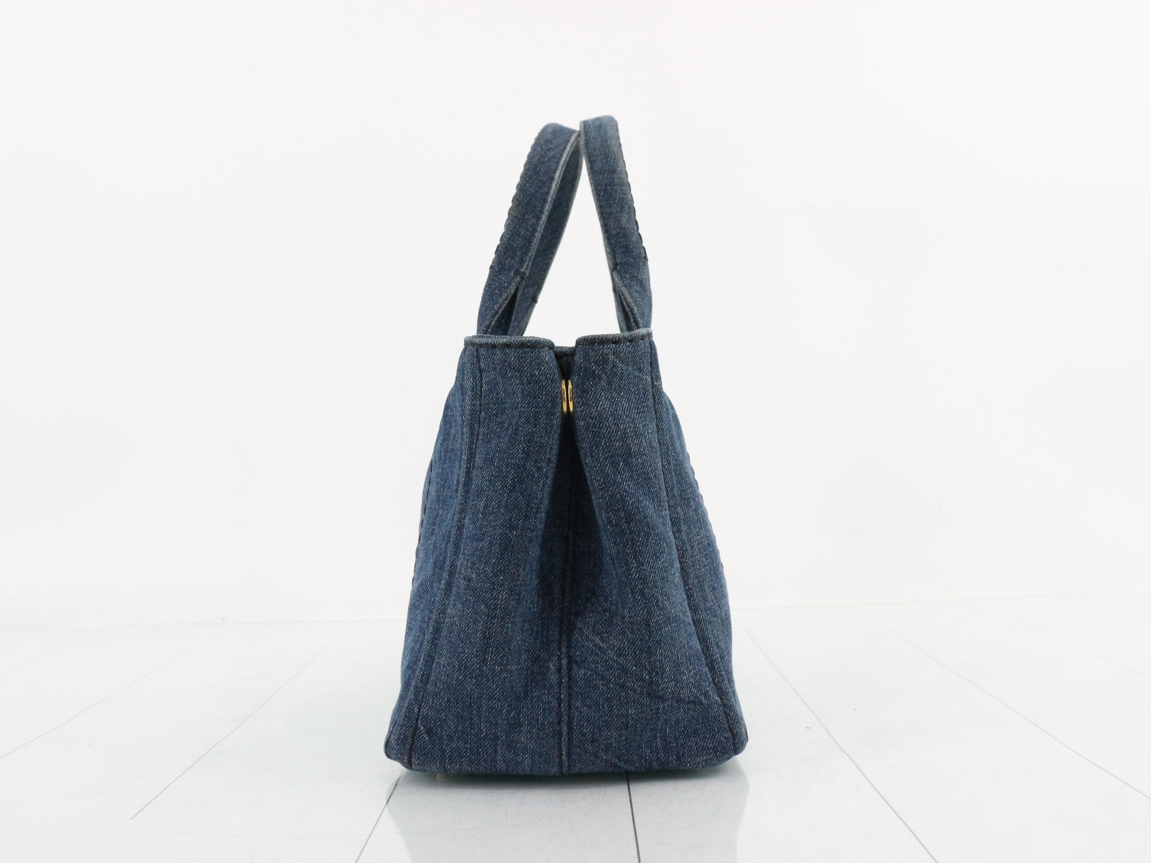 Kanapa Mini Denim Blue 27x19x14cm — view 3