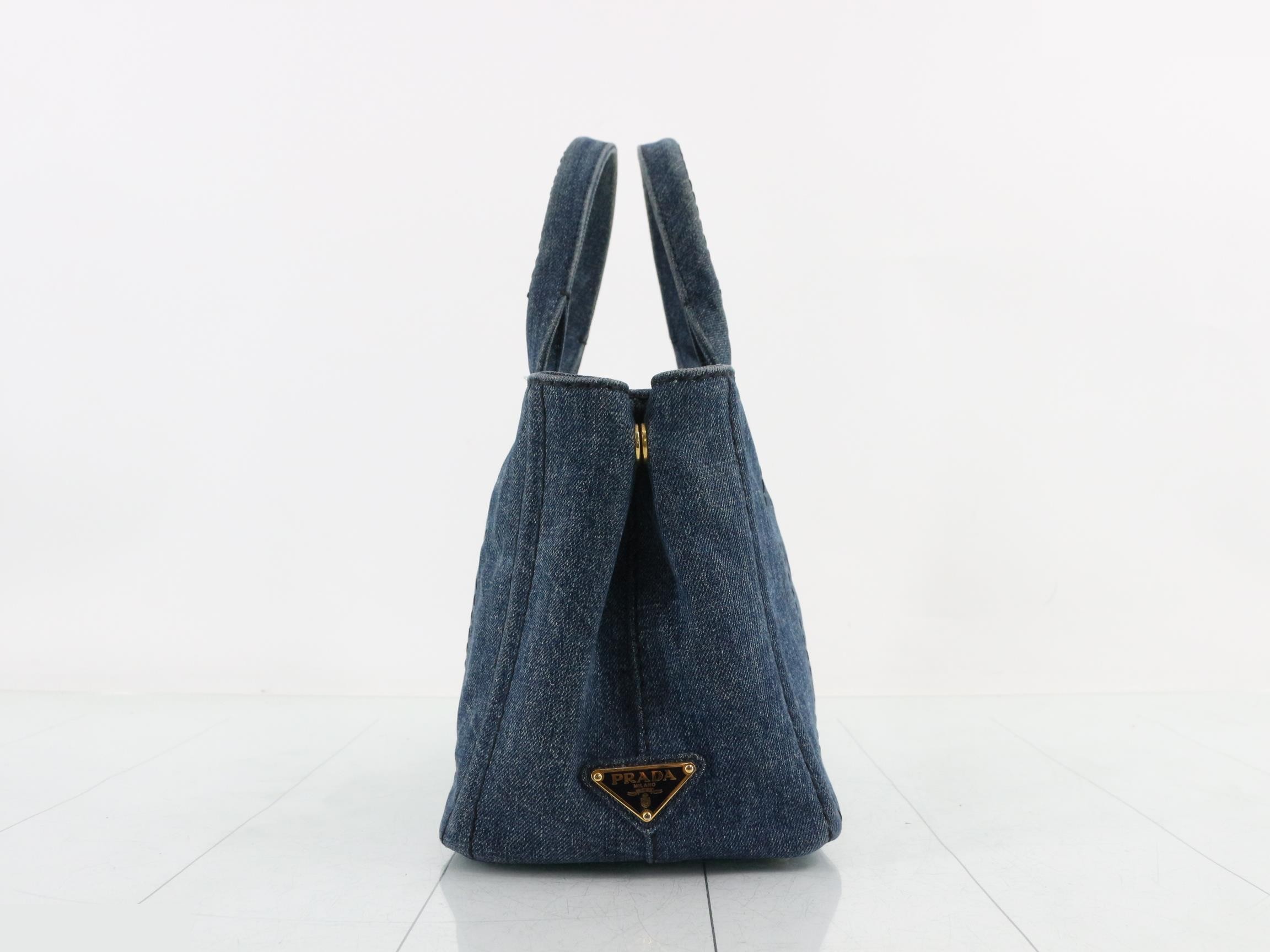 Kanapa Mini Denim Blue 27x19x14cm — view 4